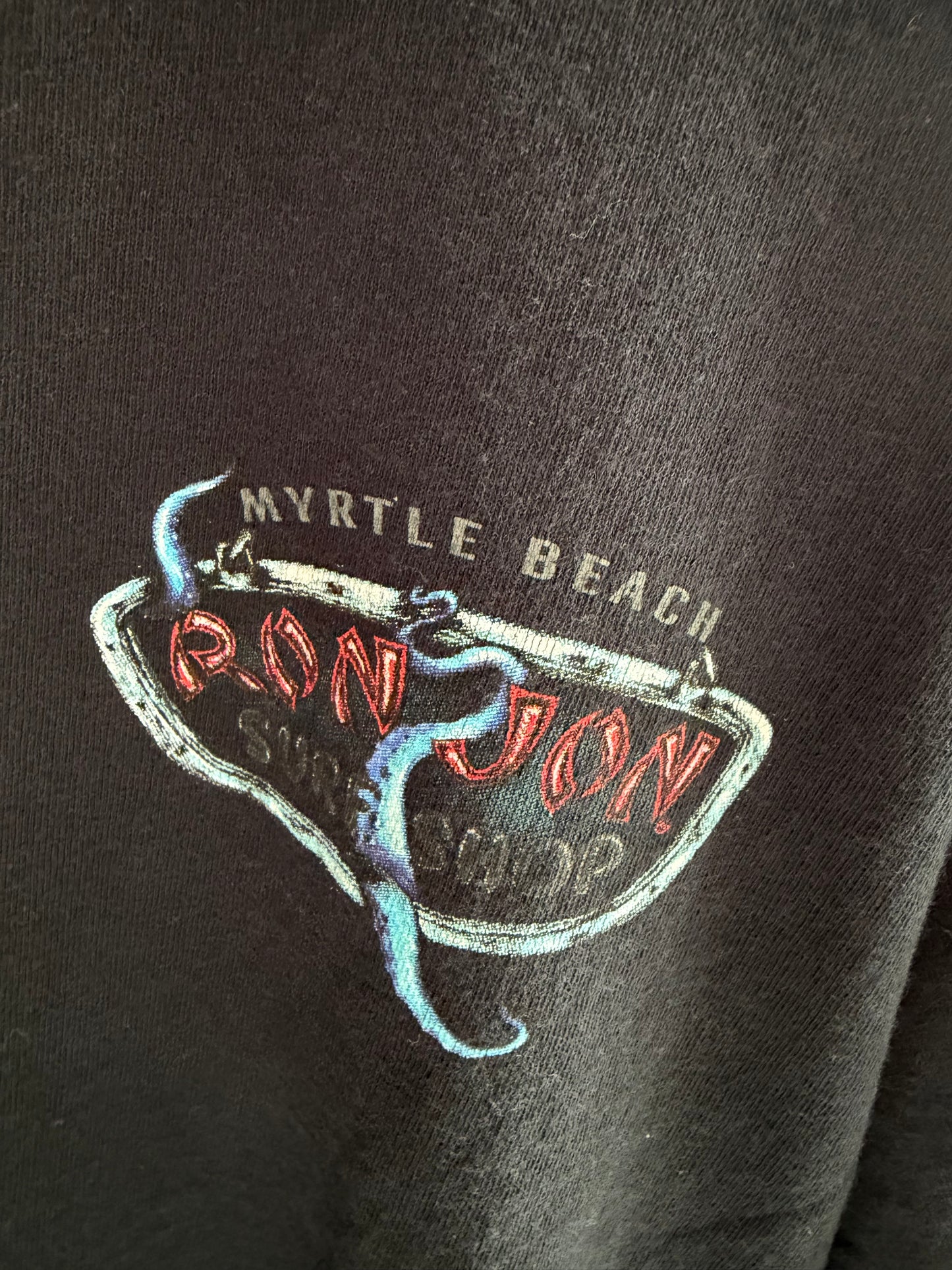 00's Ronjon Surf Shop kraken tee men's XL