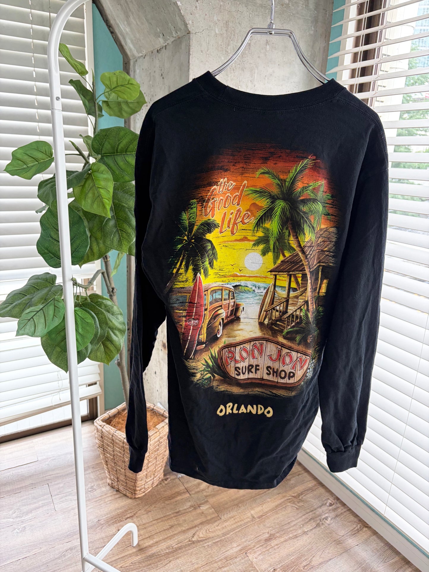 00's Ronjon Surf Shop Surf The Good Life ORLANDO Tee (men's M)