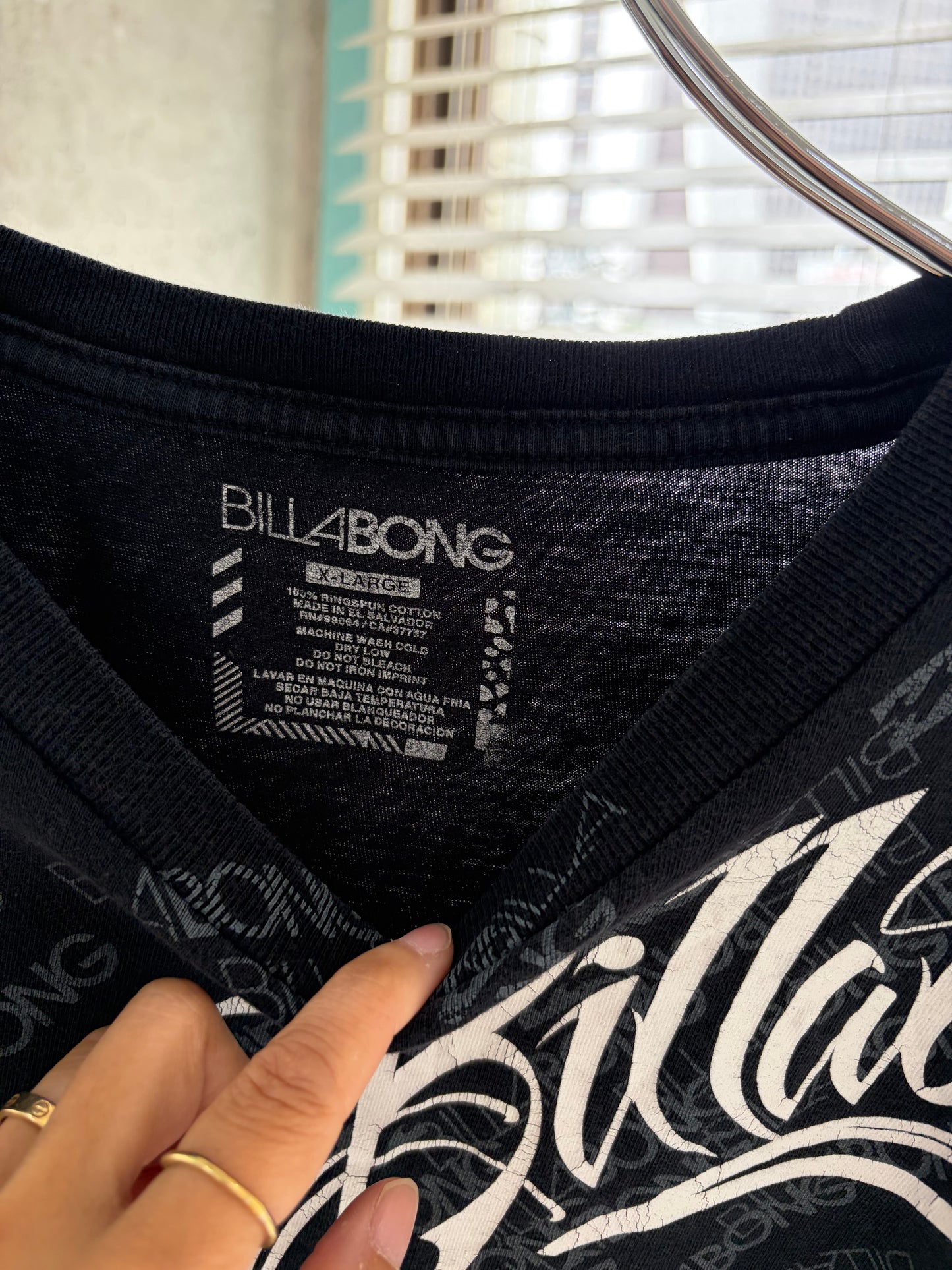 00's Billabong  Y2K Surf Logo Tee men's XL