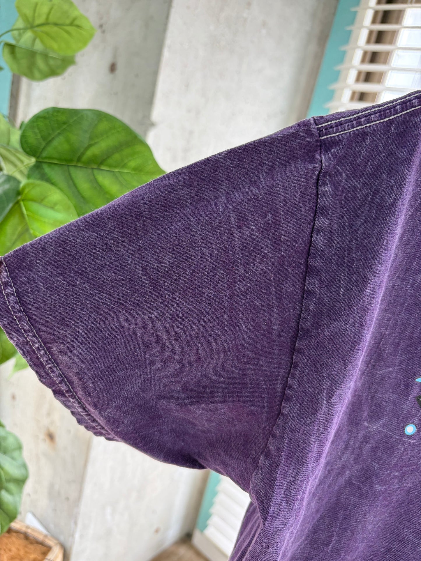 00's SANTA CRUZ Butterfly Purple Tee