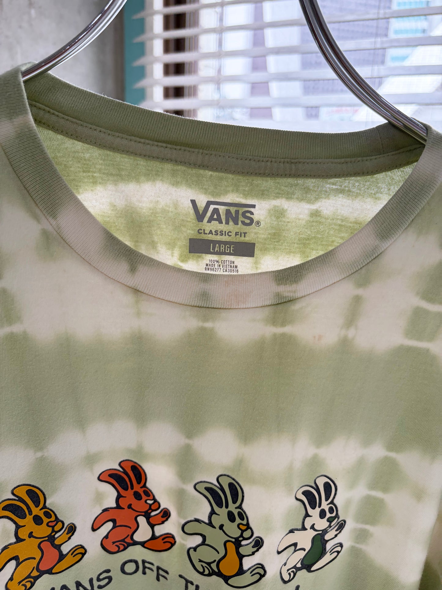 00's VANS OFF THE WALL Tai-dye Tee size L