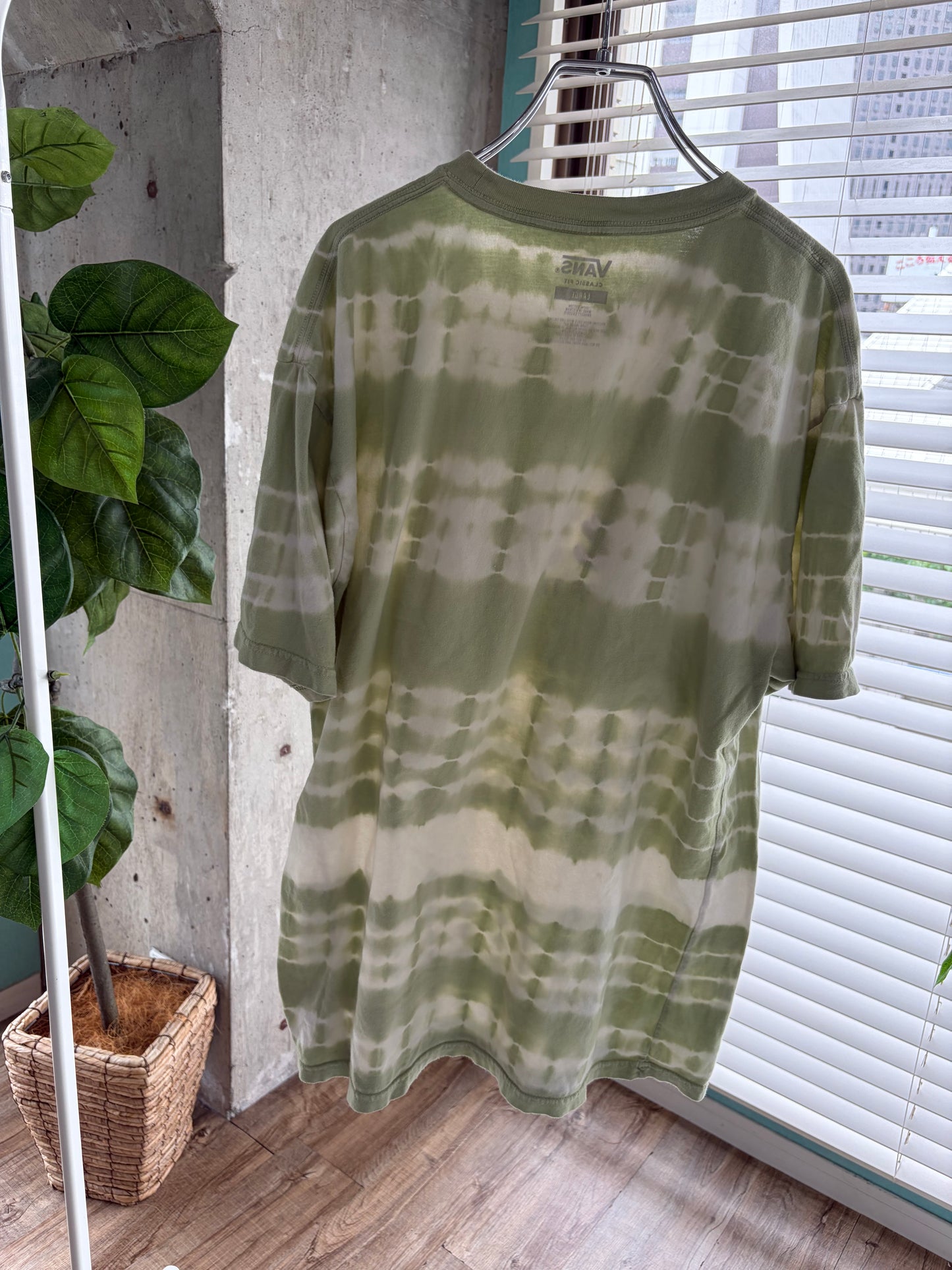 00's VANS OFF THE WALL Tai-dye Tee size L