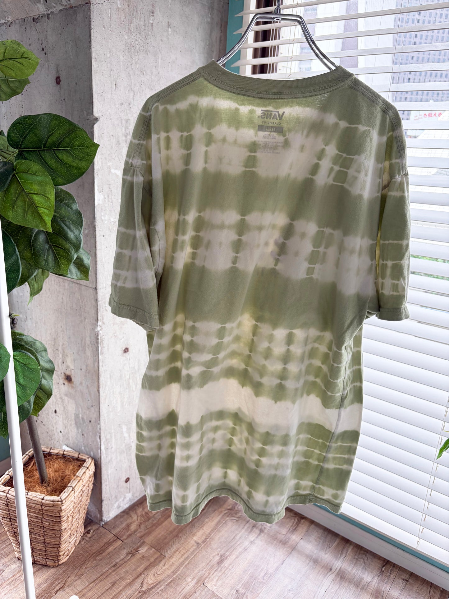 00's VANS OFF THE WALL Tai-dye Tee size L