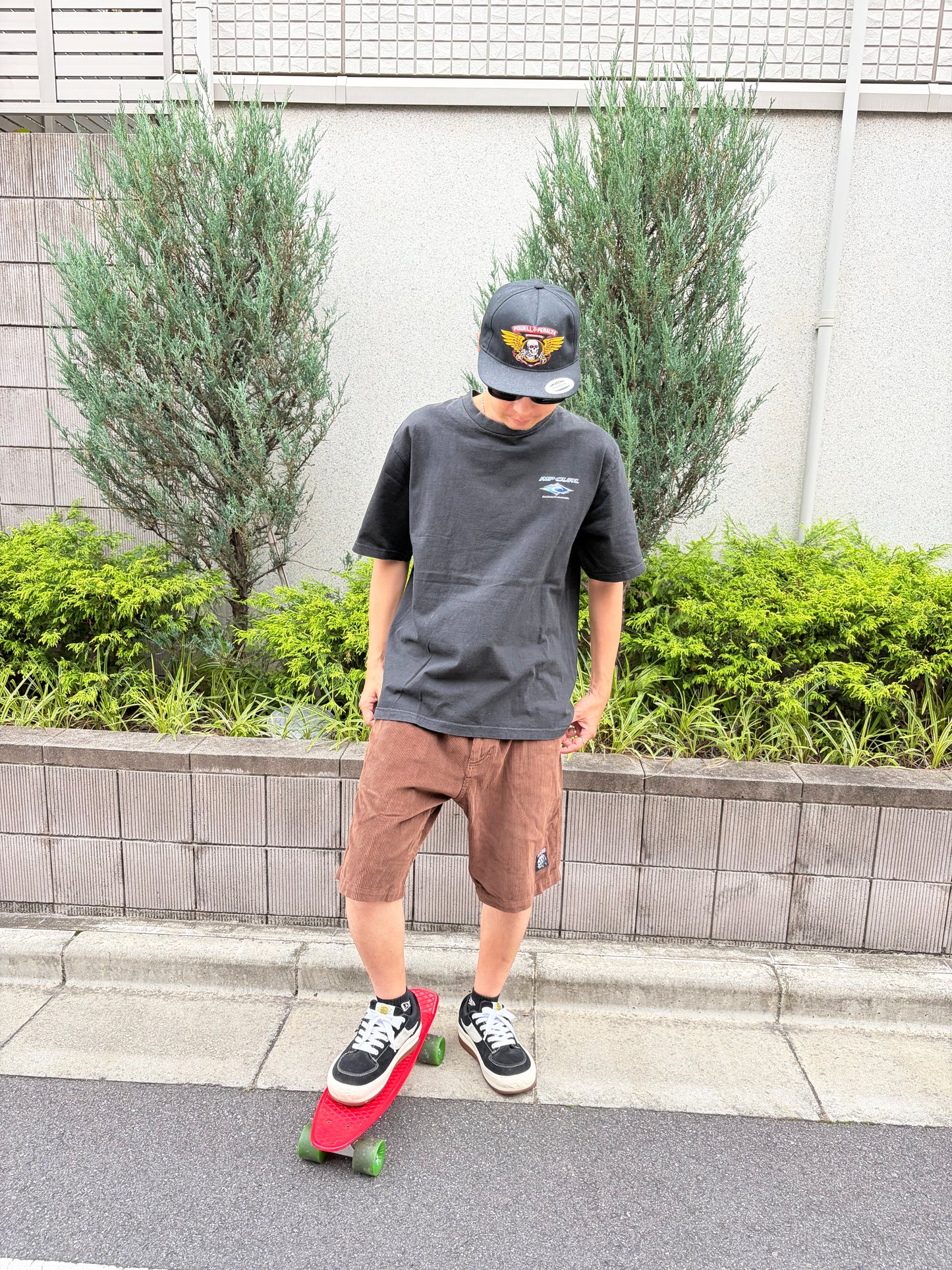 【Legend surf collection】90's Christian Fletcher corduroy short pants size M