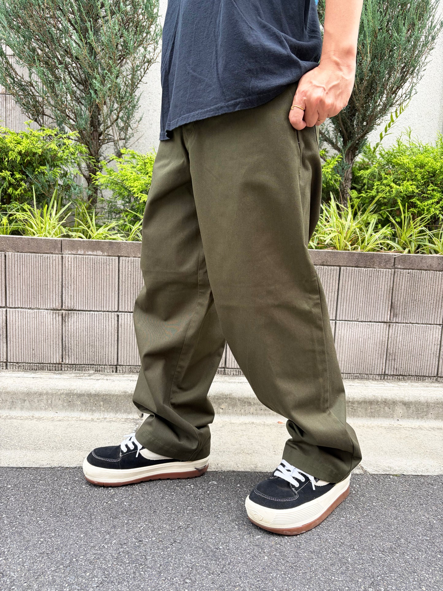 【Dead Stock】 90's sessions surf skate work pants (size:32inch)