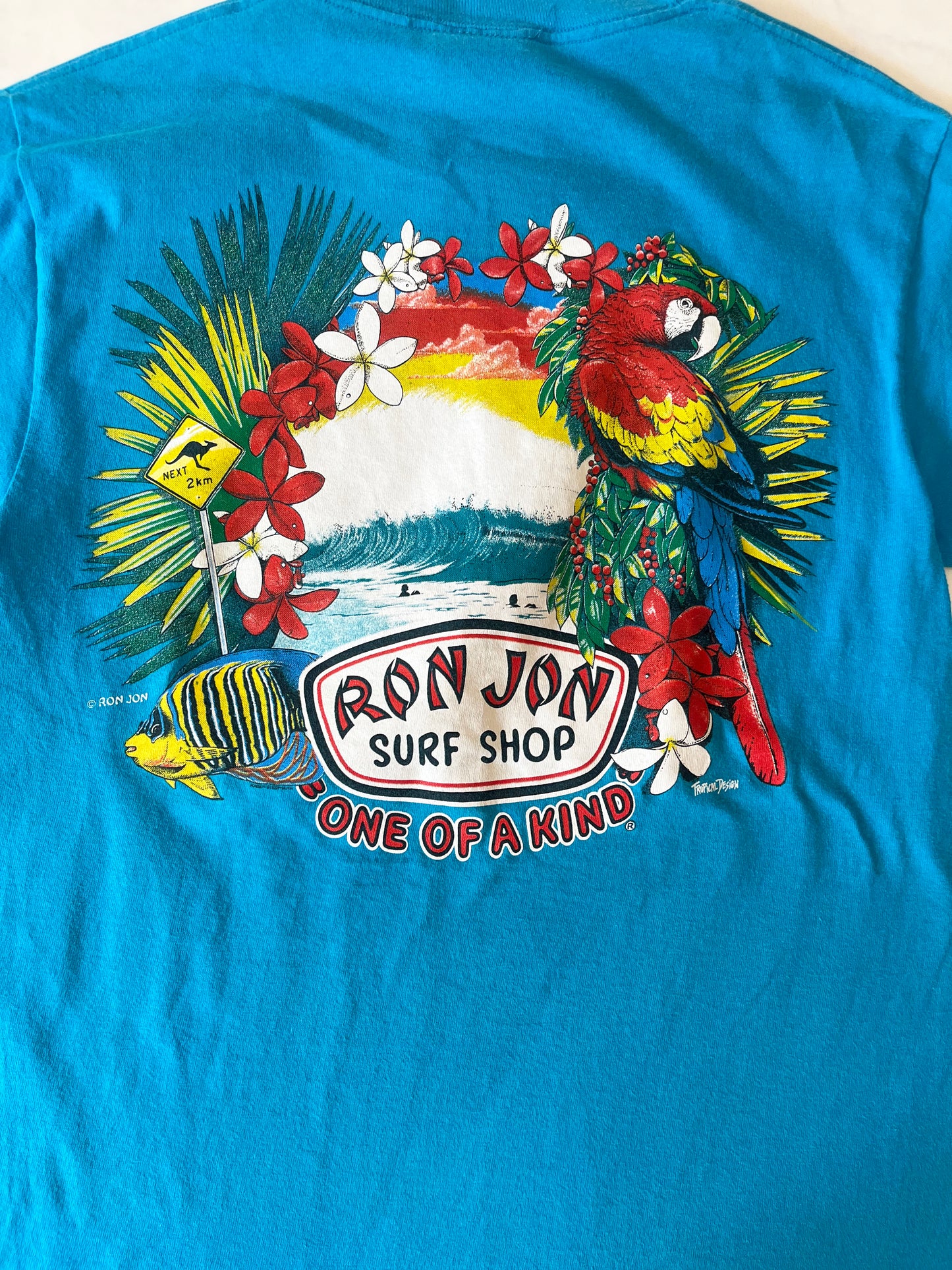 00's RONJON SURF SHOP  ONE OF A KIND T-shirt (men's S相当)