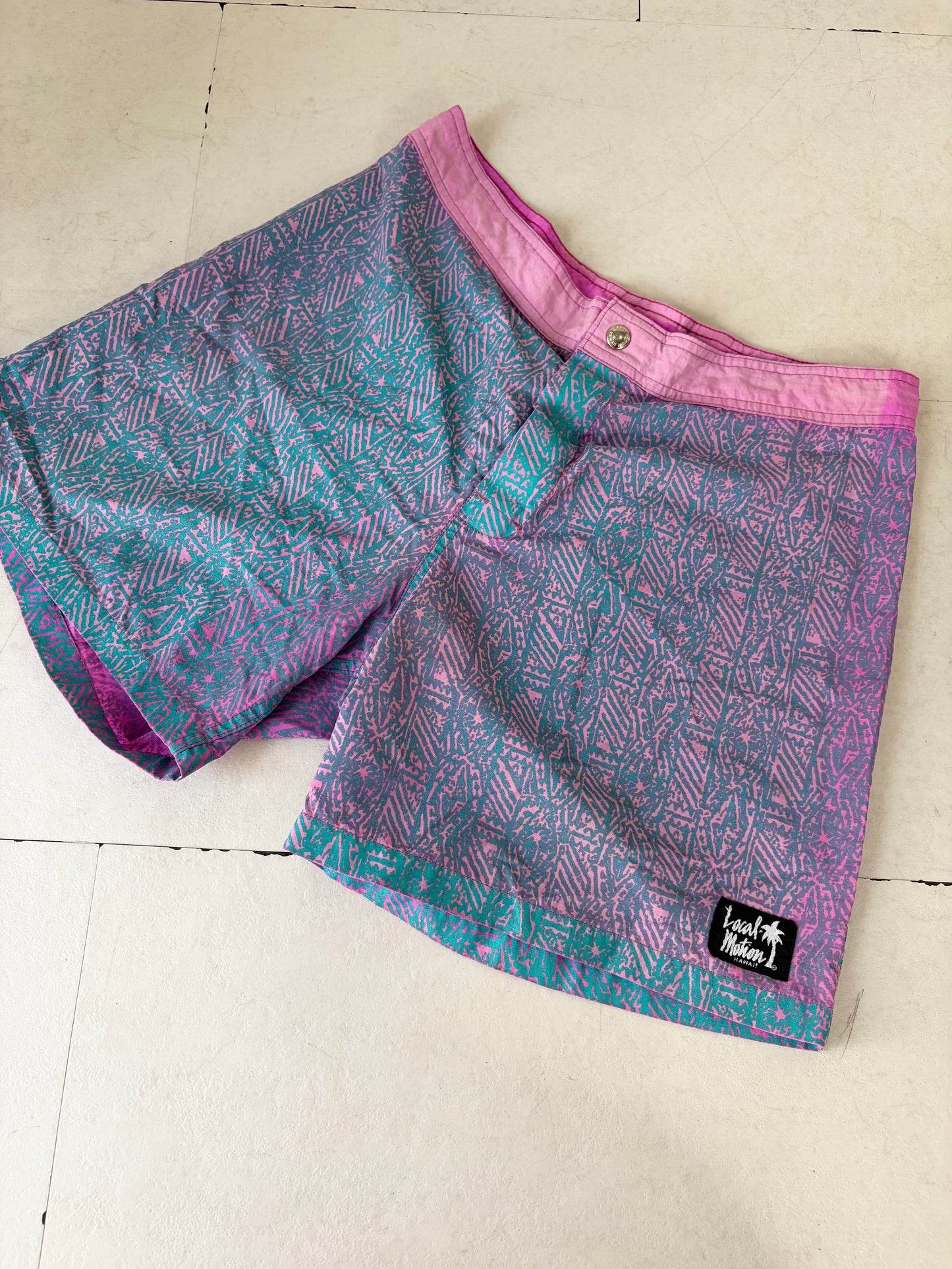 Vintage Local Motion board shorts size L