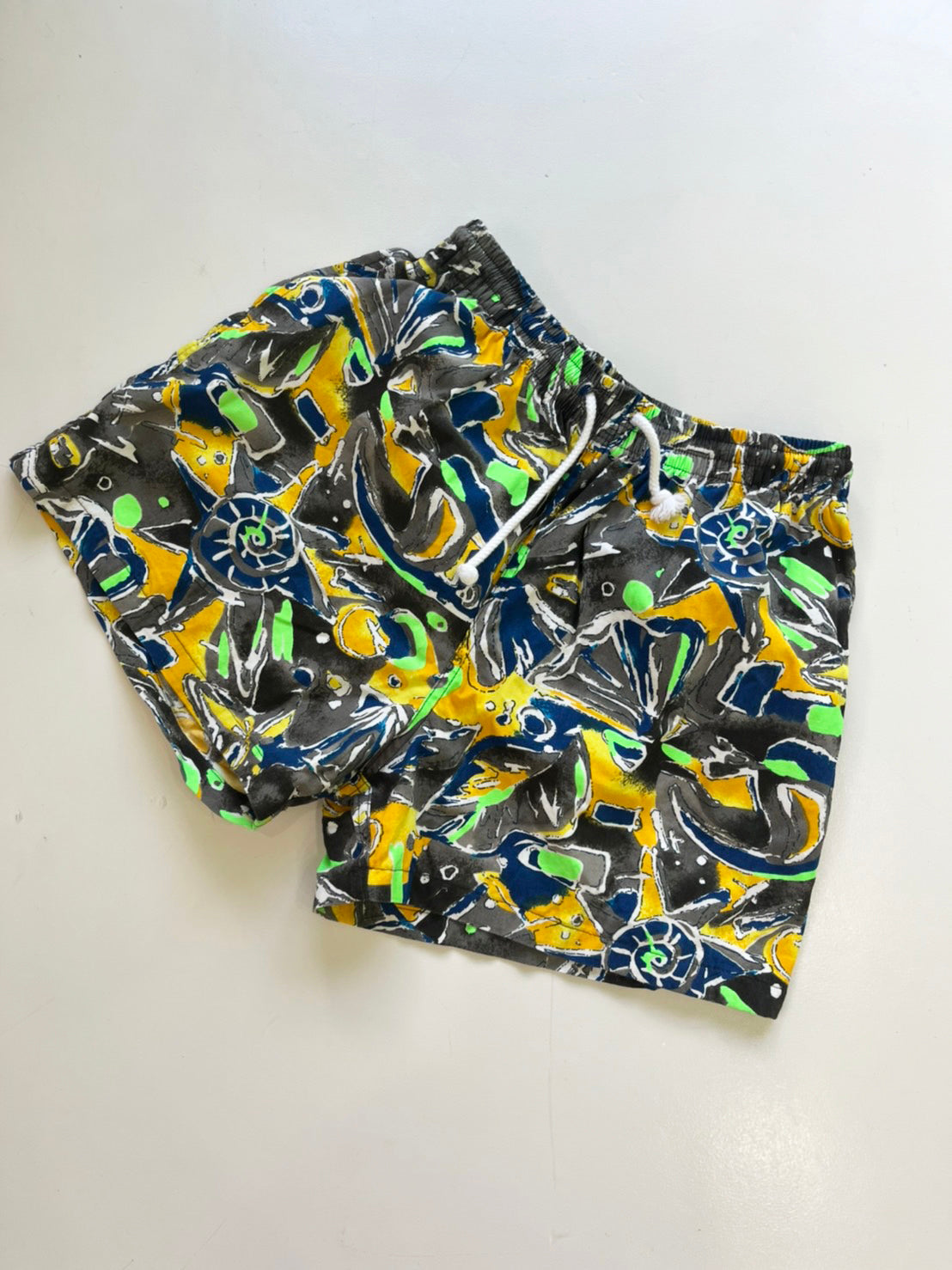 【Ocean Pacific】 90's vintage ocean pacific  cotton beach short pants  Made(women's M-L相当)