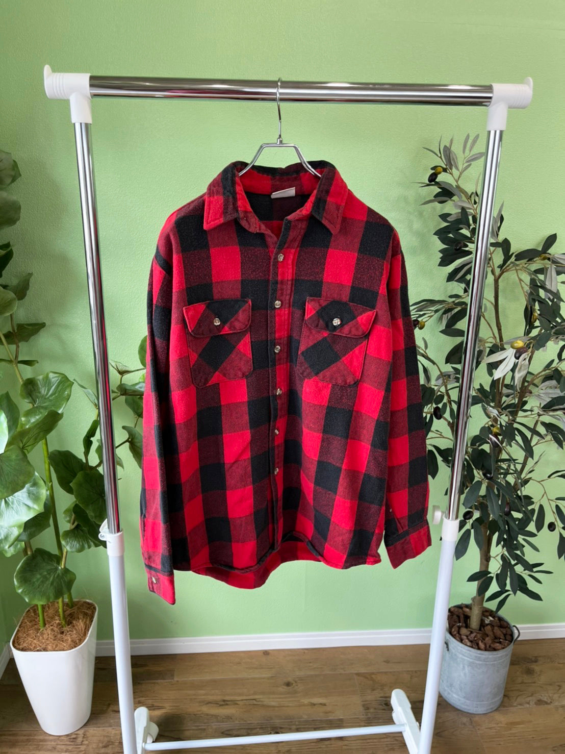 FIVE BROTHER】90's Heavy Flannel shirts ファイブブラザー ヘビー