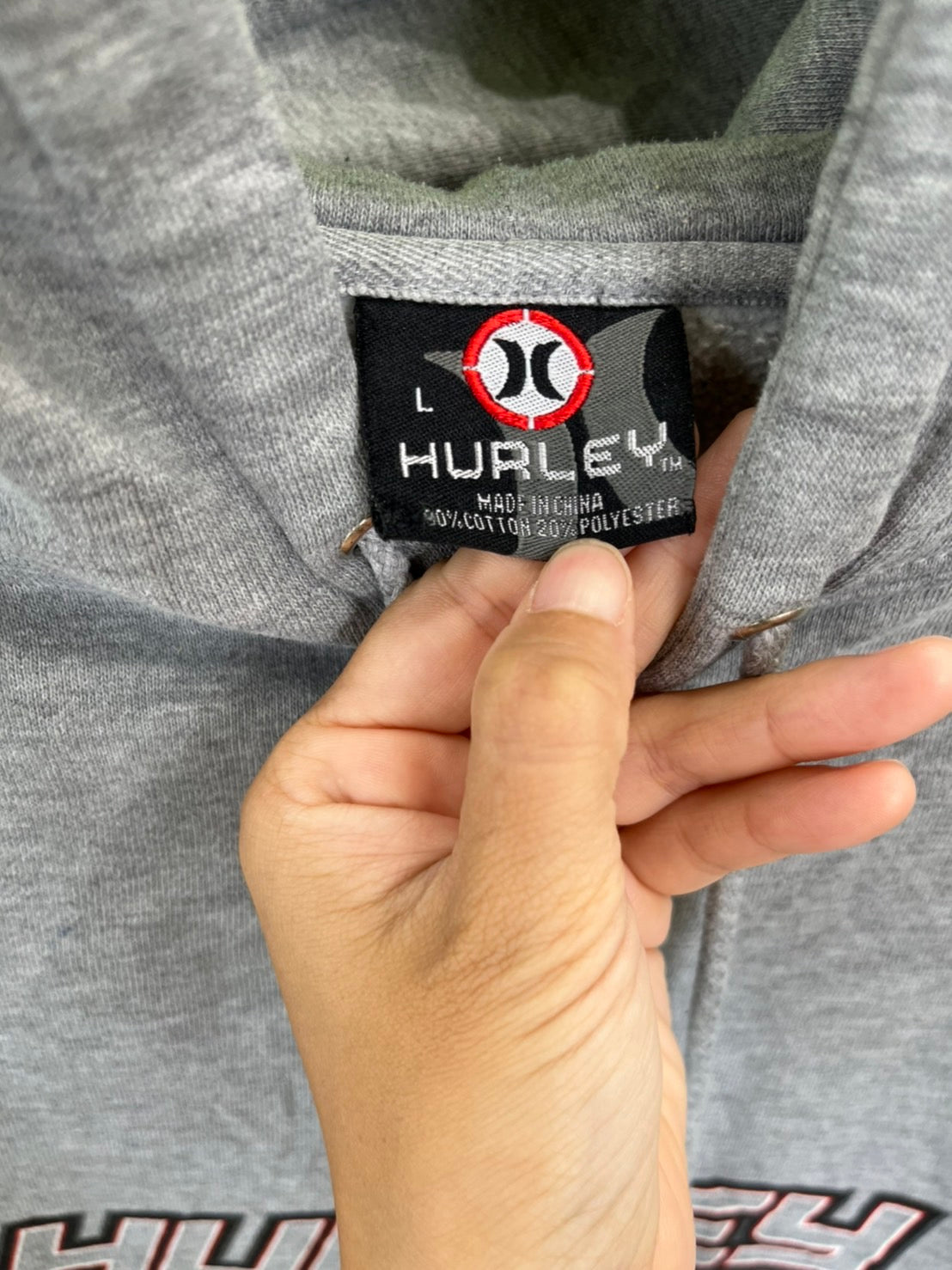 【Hurley】00's Hurley Y2K surf heavy cotton parka (men's L)
