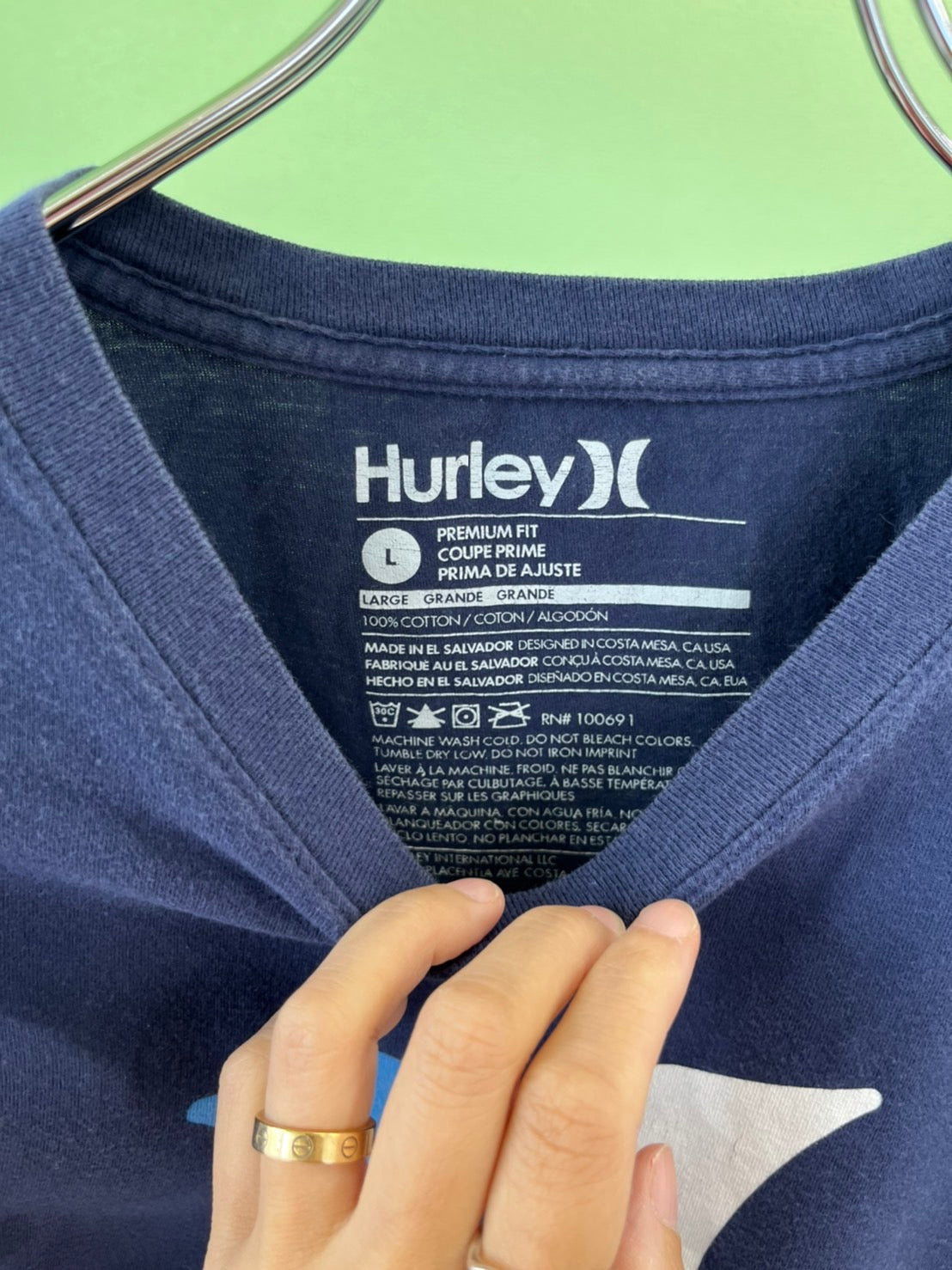 Hurley    USA製    L