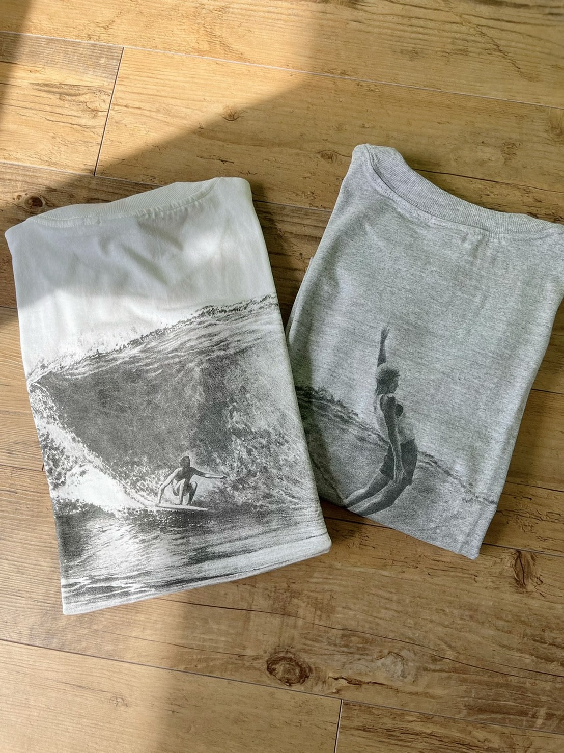 【Solitude】00's Y2K surf the waterman series John Peck T-shirt （men's L) ※カードなし