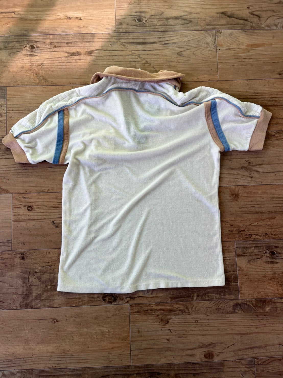 【Kennington】70s vintage Kennington California Pile Polo shirts   (men's M)