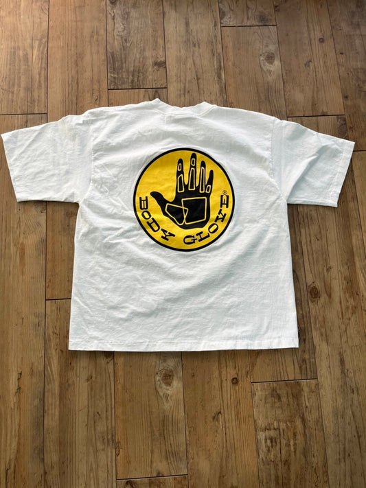 【BODY GLOVE】Dead Stock/one wash 80's vintage Big Logo T-shirt Made in USA(men's M) ※実際のサイズ感はmen's S相当
