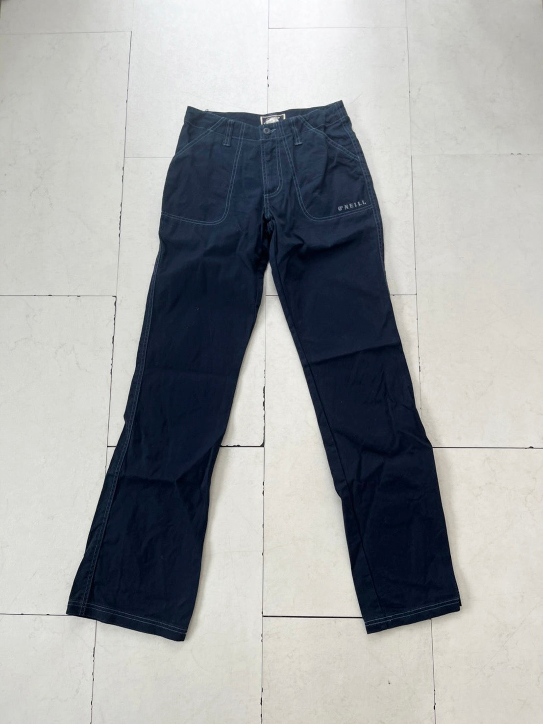 【O'neill】 00's O'neill Y2K surf cotton pants NAVY (size 3 ※women's L相当なのですが実際はMぐらいに感じます)