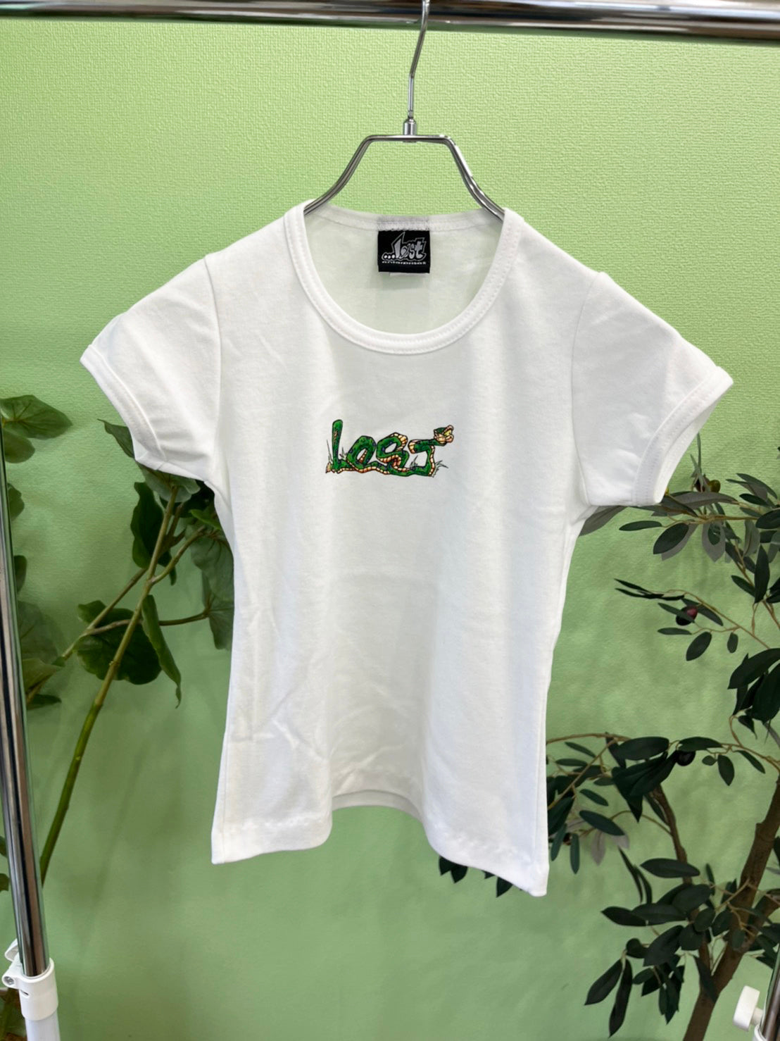 【LOST】Dead stock one wash 90's LOST T-shirt made in USA (women's S)