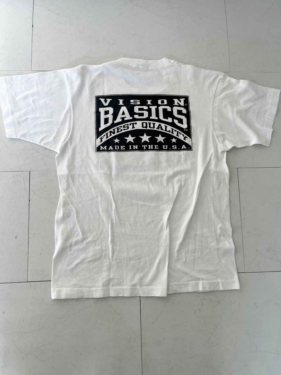 【VISION】90's VISION STREET WEAR Print T-shirt Made in USA (men's L)