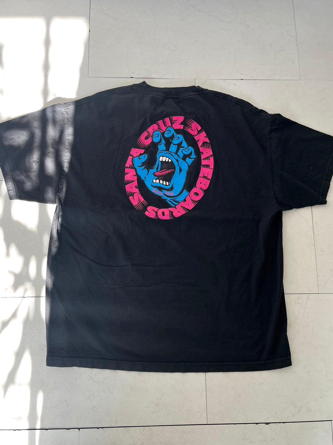 【SANTA CRUZ】00's SANTA CRUZ SKATE BOARD Print T-shirt (men's 2XL)