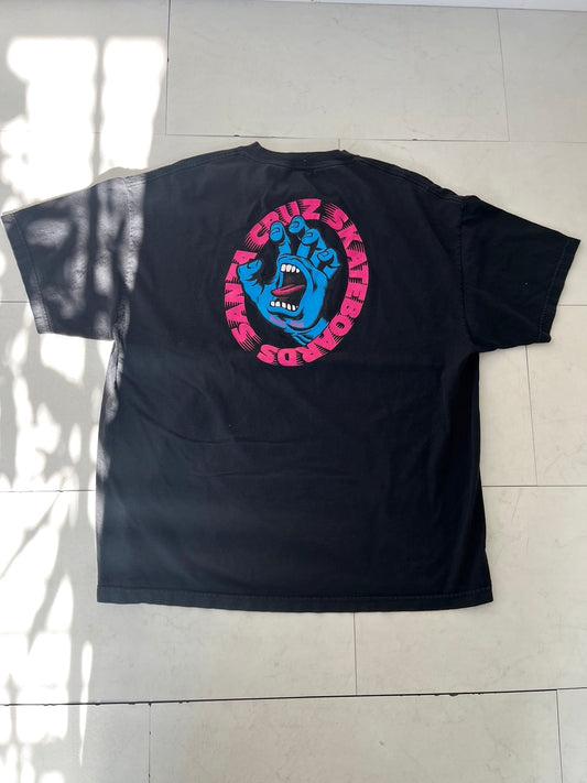 【SANTA CRUZ】00's SANTA CRUZ SKATE BOARD Print T-shirt (men's 2XL)