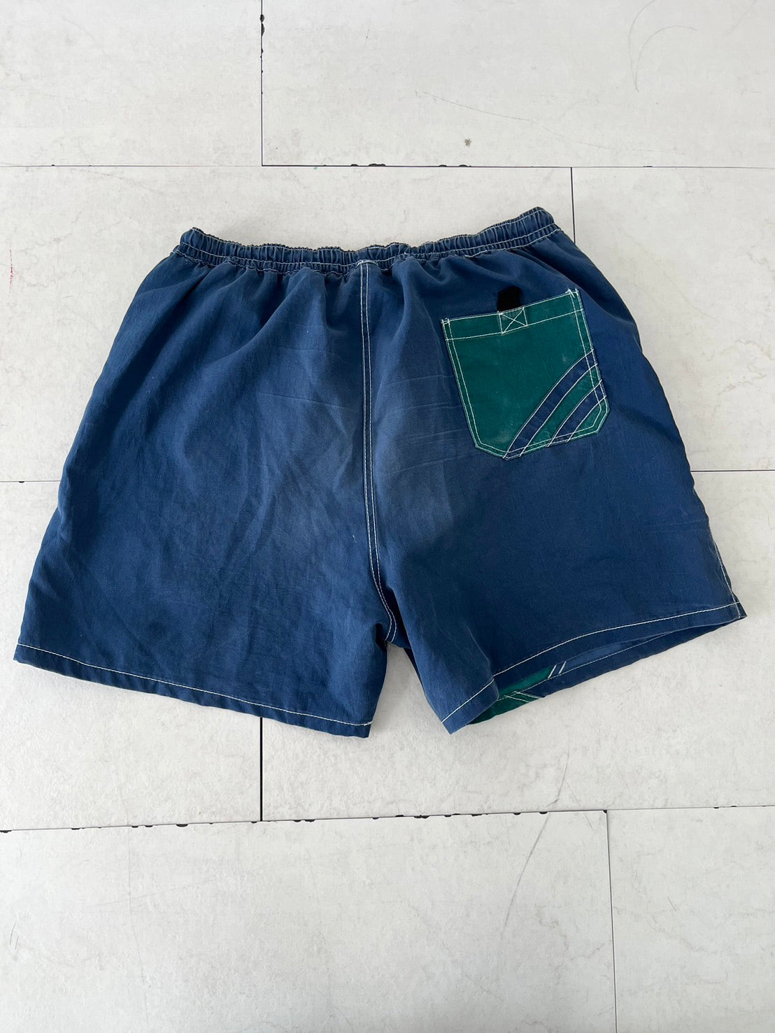 vintage beach shorts / surf trunks – sup rising