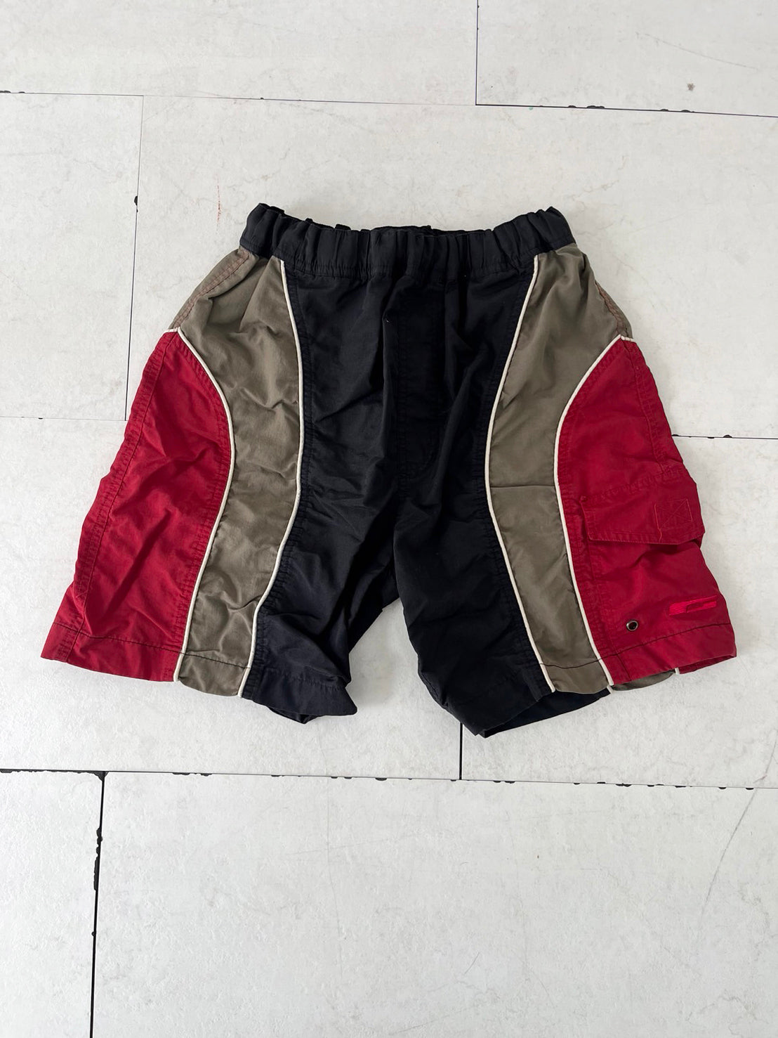 vintage beach shorts / surf trunks – sup rising