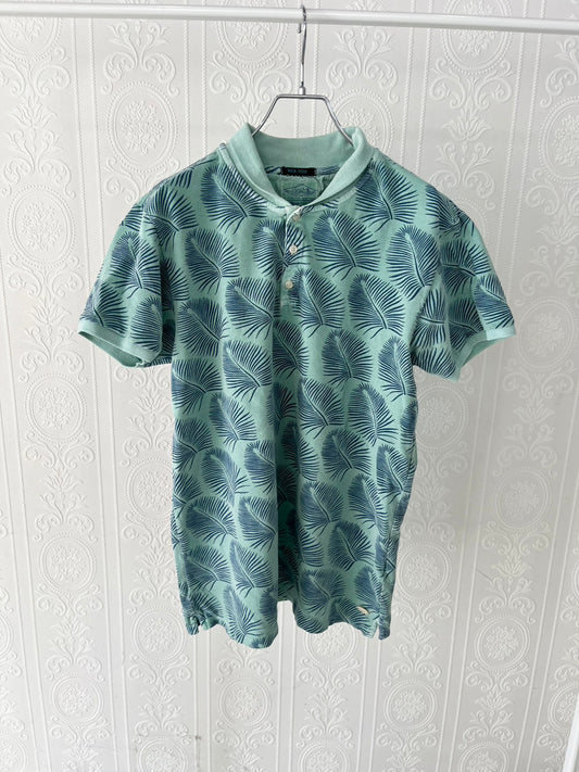 【USED】SCOTCH AND SODA sea weed Polo shirt (men's L)