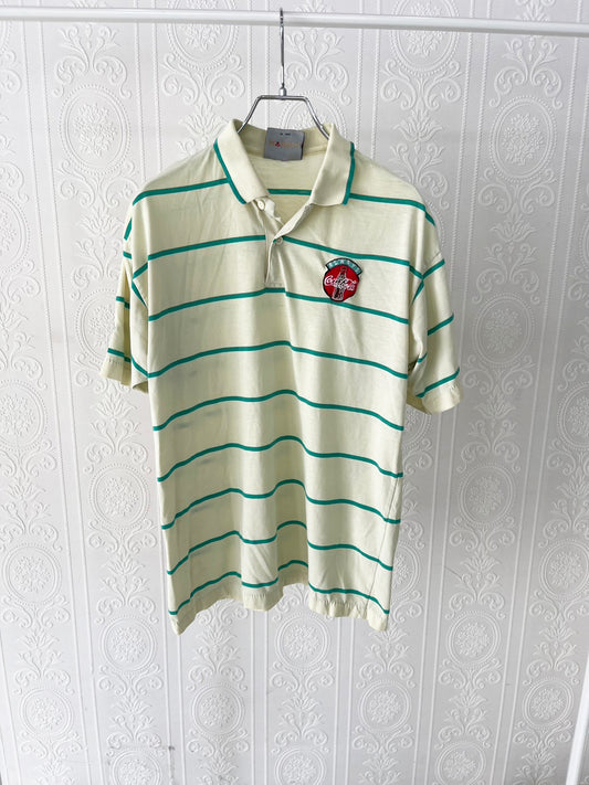 【USED】90's Classic Collection Coca Cola polo shirt (men's M)