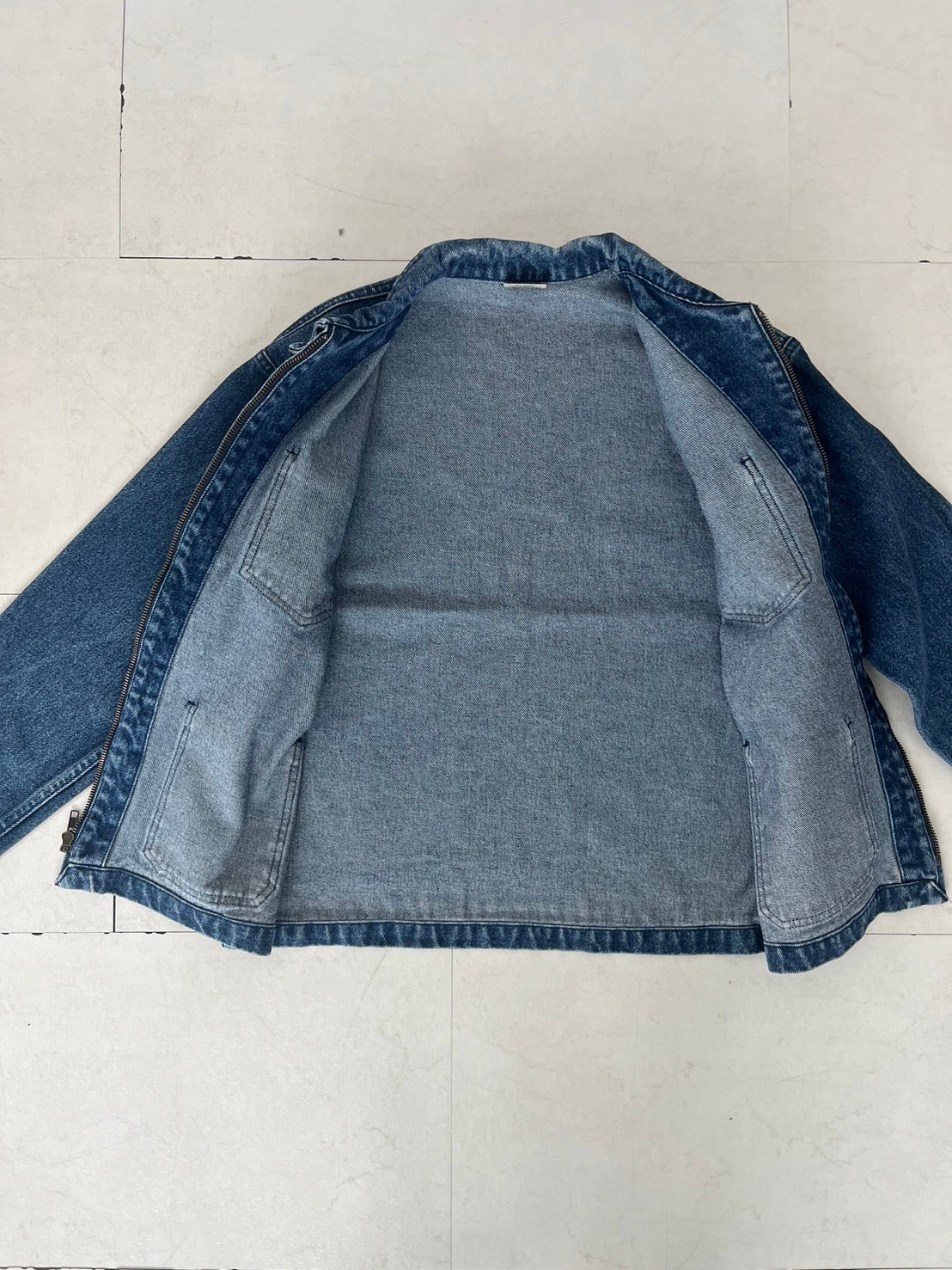 【VOLCOM】Rare 90's VOLCOM Denim Zip up Jacket (size:M)