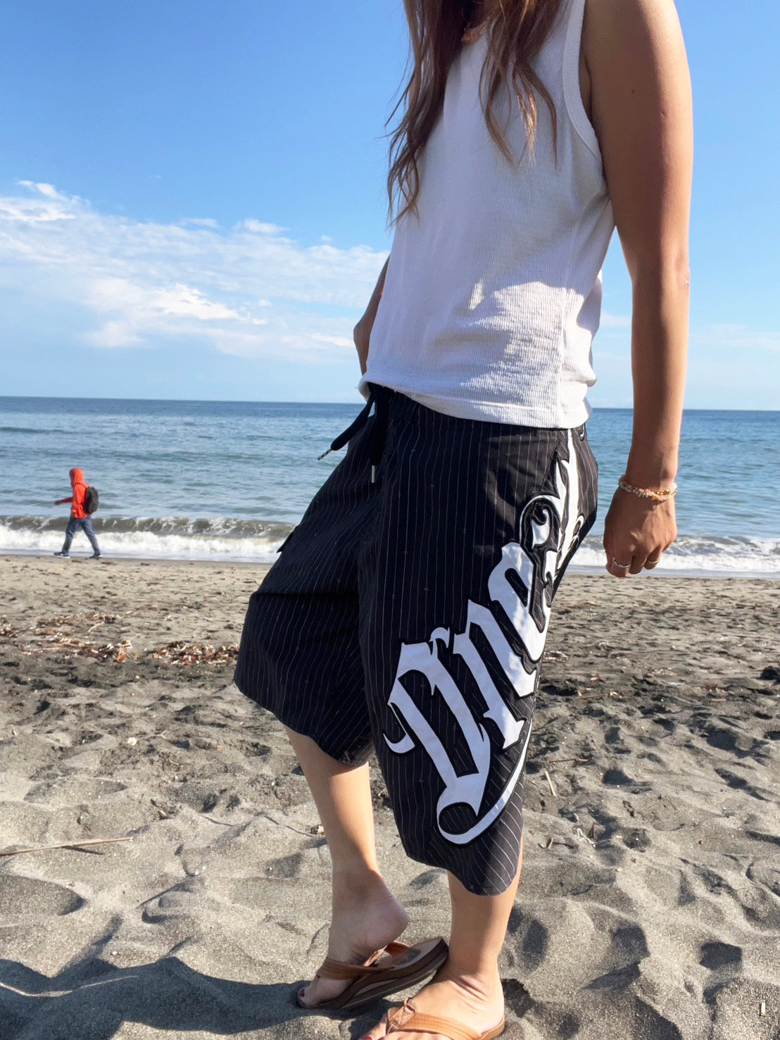 vintage beach shorts / surf trunks – sup rising