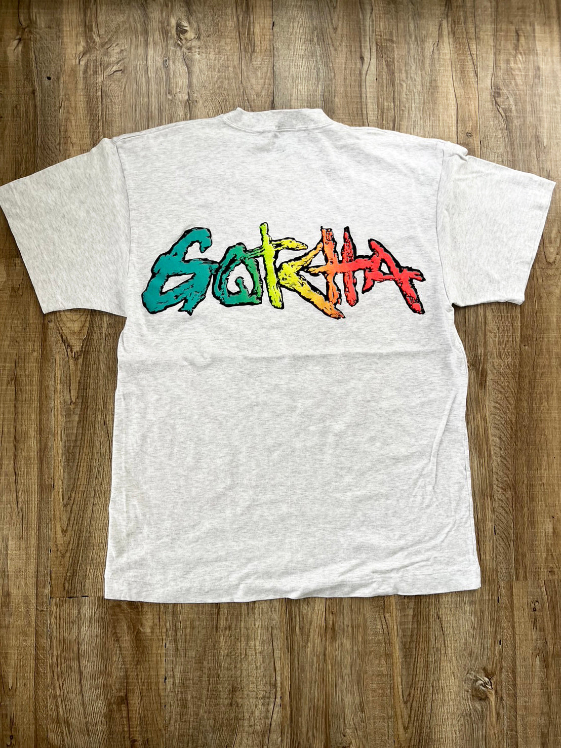 【GOTCHA】90's GOTCHA BIG LOGO Surf T-shirts (men's L)