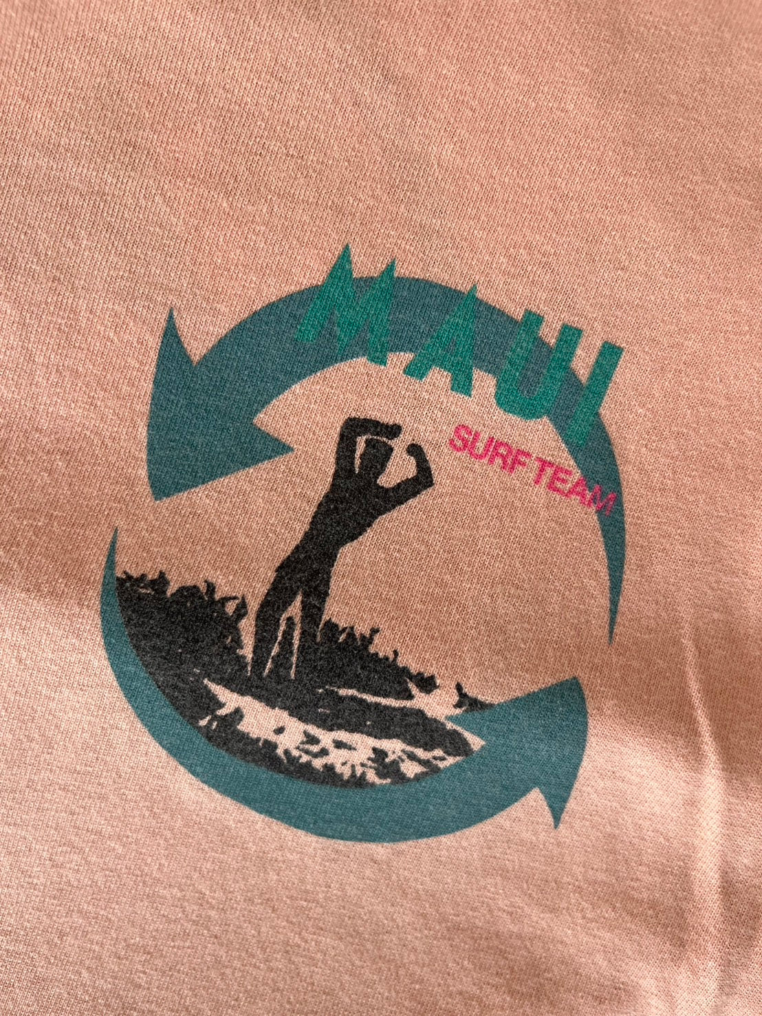 【MAUI AND SONS】90's MAUI AND SONS Surfing T-shirts (men's S)