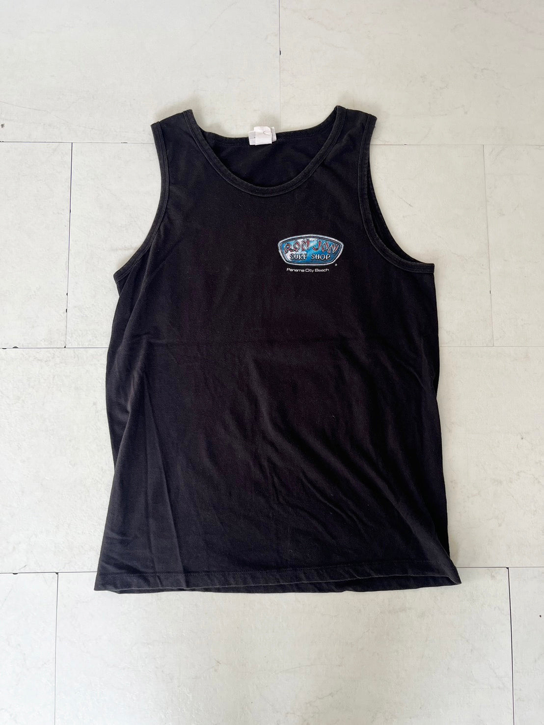 【RONJON SURF SHOP】00's SURF Panama city tank tops (men's M相当)