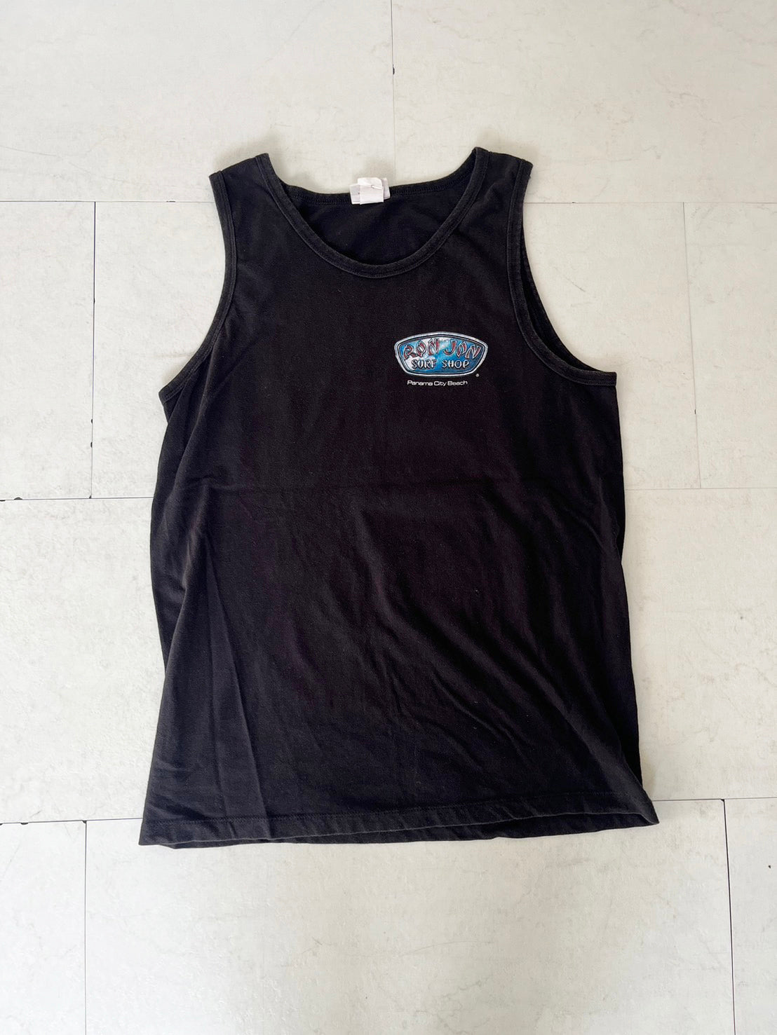 【RONJON SURF SHOP】00's SURF Panama city tank tops (men's M相当)