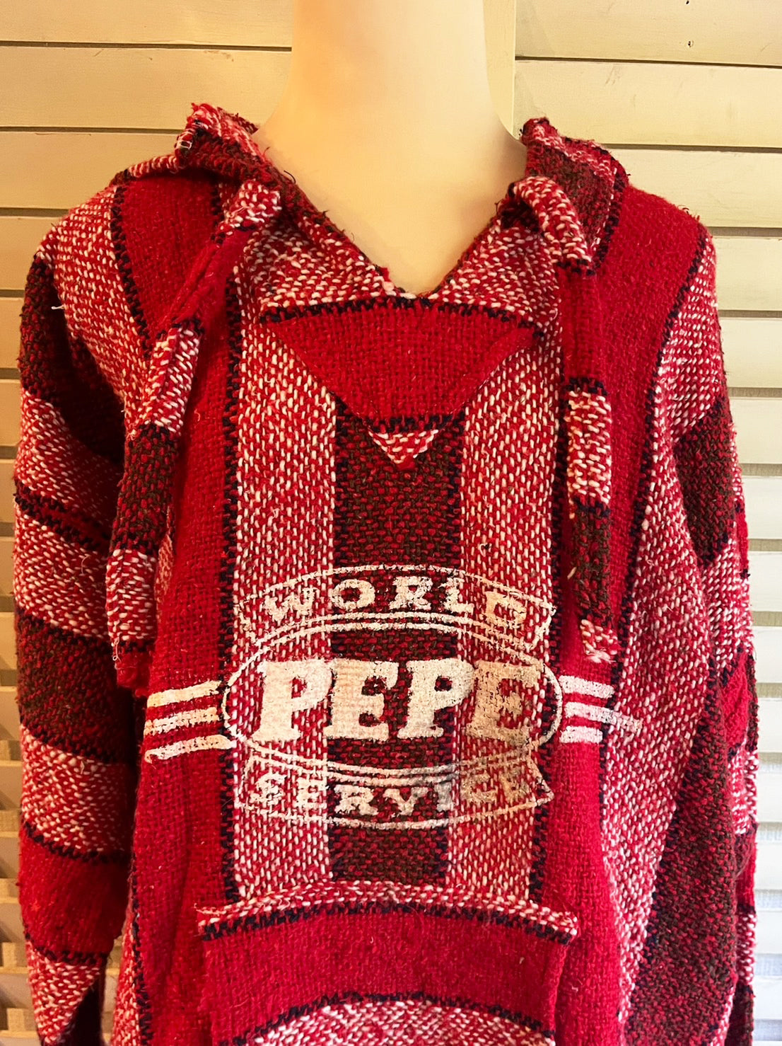 Vintage World Pepe Survice mexican parka Baja Hoodie メキシカン