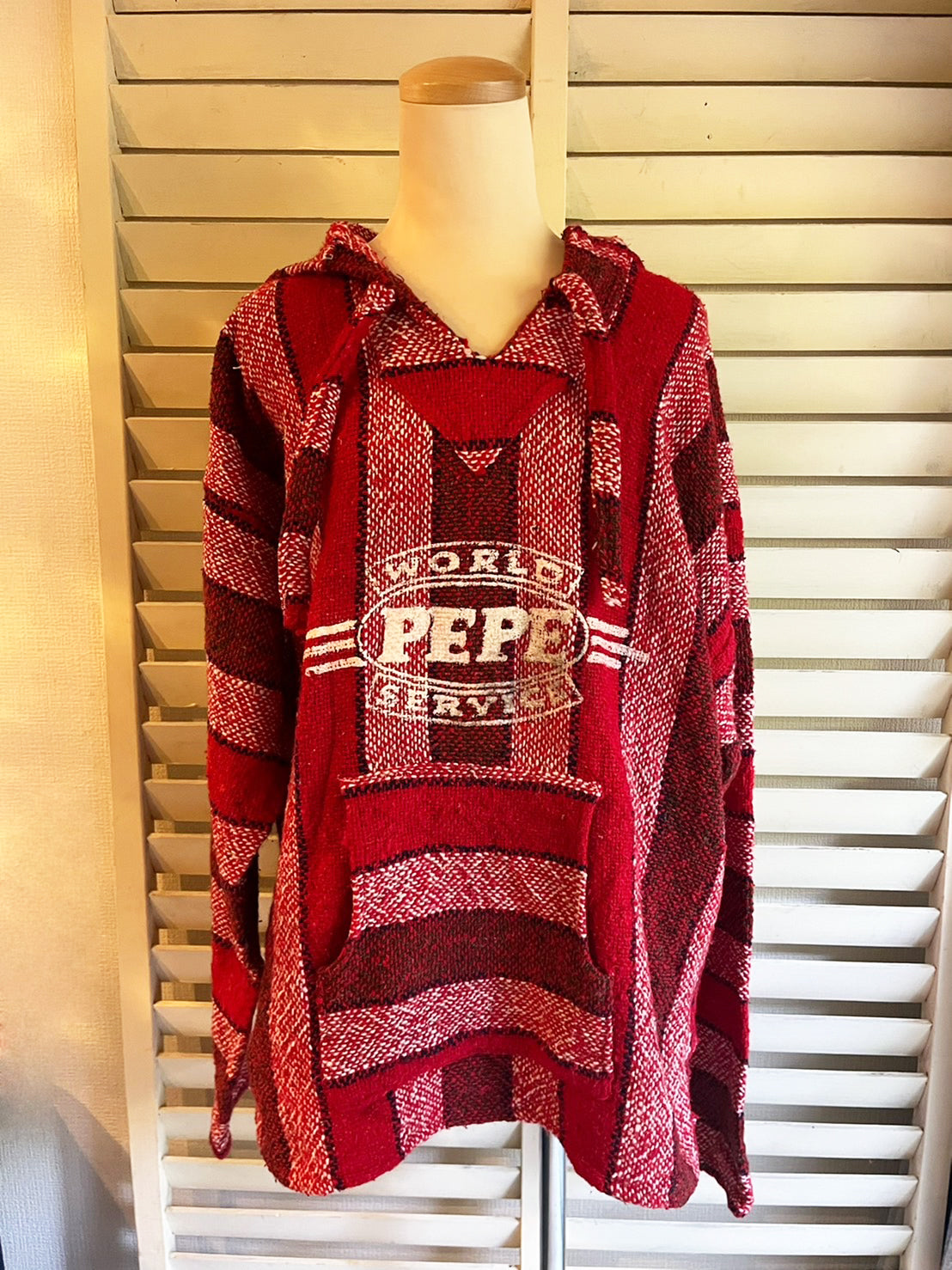 Vintage World Pepe Survice mexican parka Baja Hoodie メキシカン