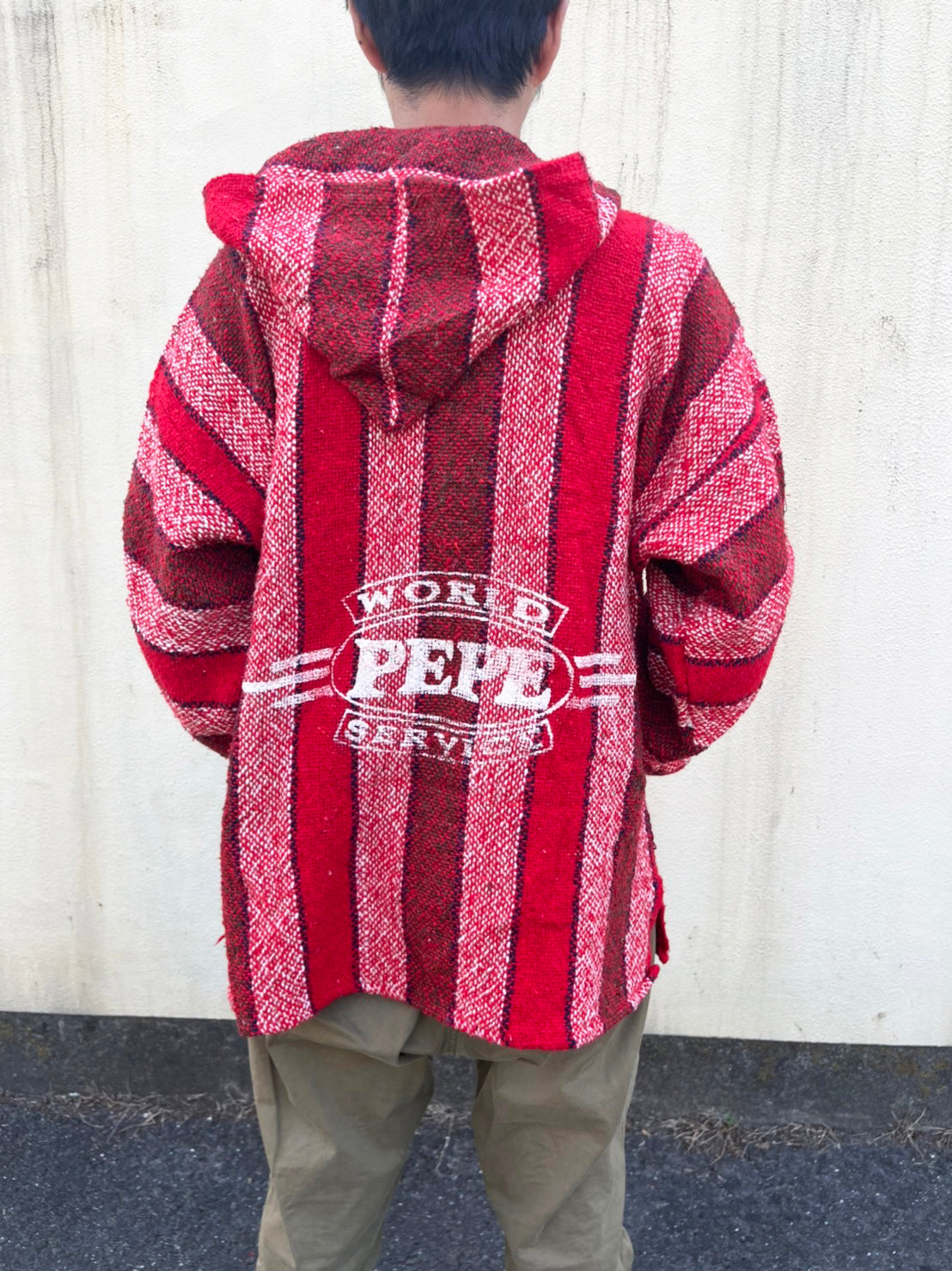 Vintage World Pepe Survice mexican parka Baja Hoodie メキシカン