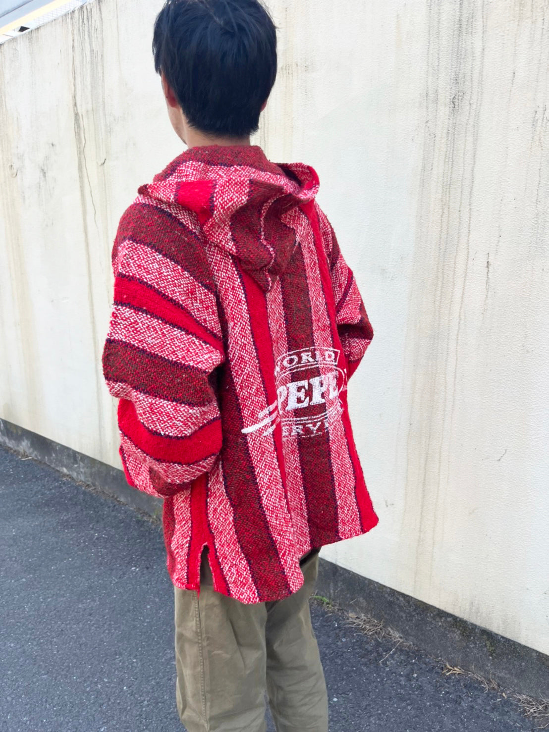 Vintage World Pepe Survice mexican parka Baja Hoodie メキシカン