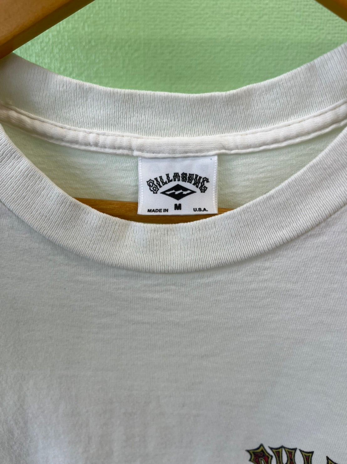 【Billabong】90's vintage billabong rare logo t-shirt made in USA (men's L)