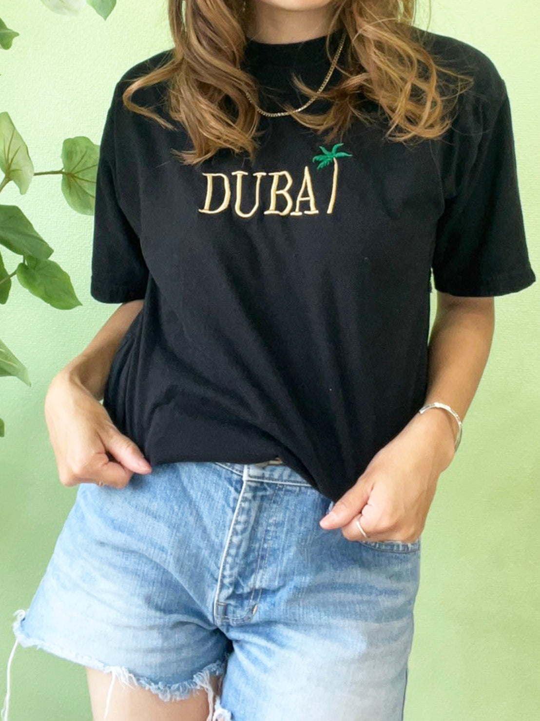 【USED】90's vintage dobui soubenir t-shirt made in Dobui
