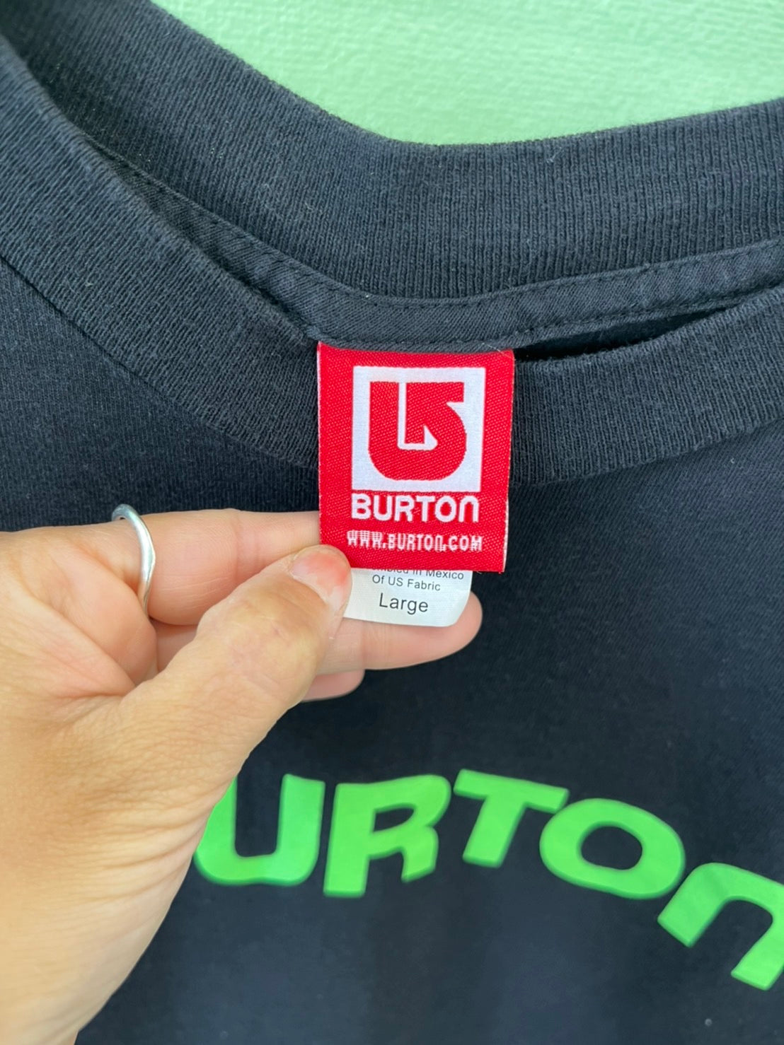BURTON】vintage BURTON Y2K logo t-shirt (men's L) – sup rising