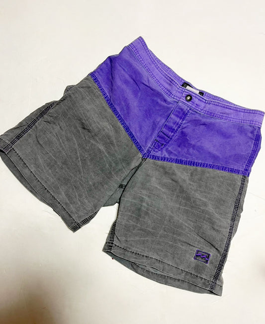 【Billabong 】80's billabong board shorts size 29 made in USA 水陸両用 ショートパンツ