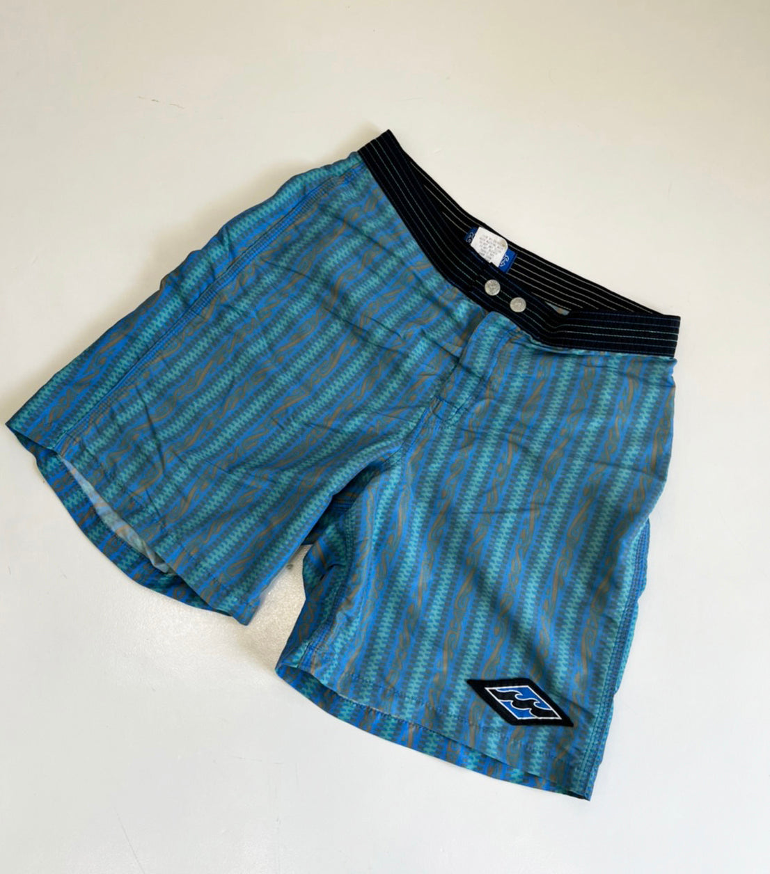 【Billabong】80's vintage Billabong  men's Board shorts Made in USA メンズ 水着 サーフパンツ ボードショーツ (size 31）