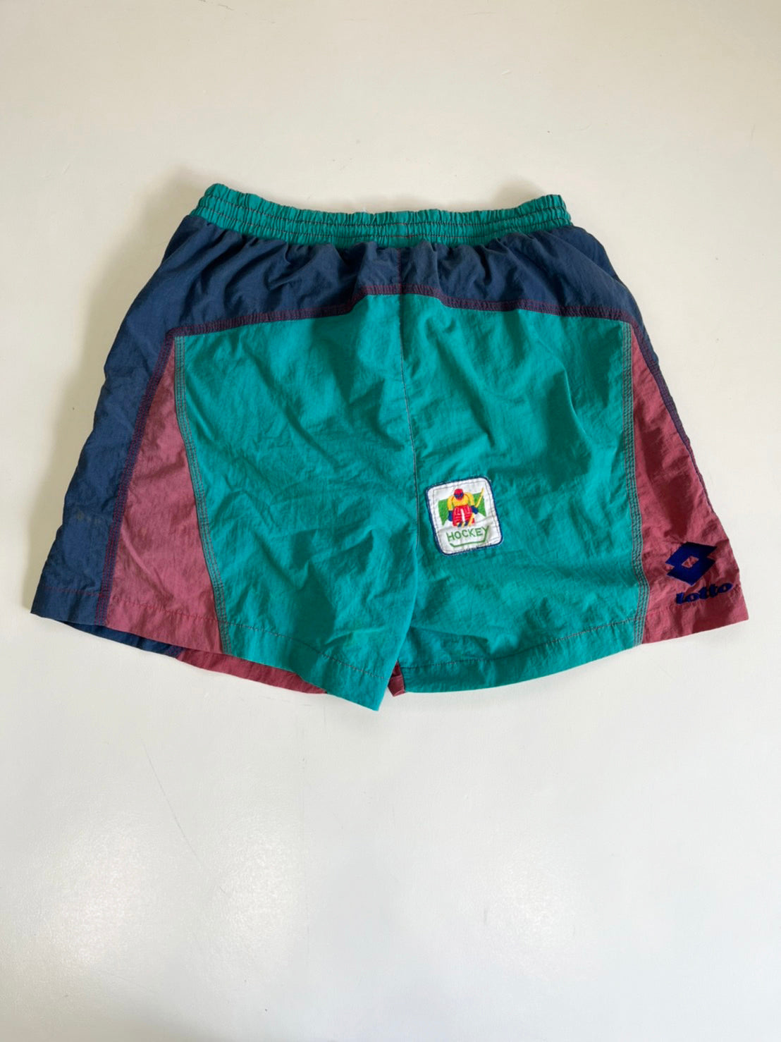 【Lotto 】vintage beach shorts 水陸両用 水着 サーフパンツ ボードショーツ (women's Mサイズ）