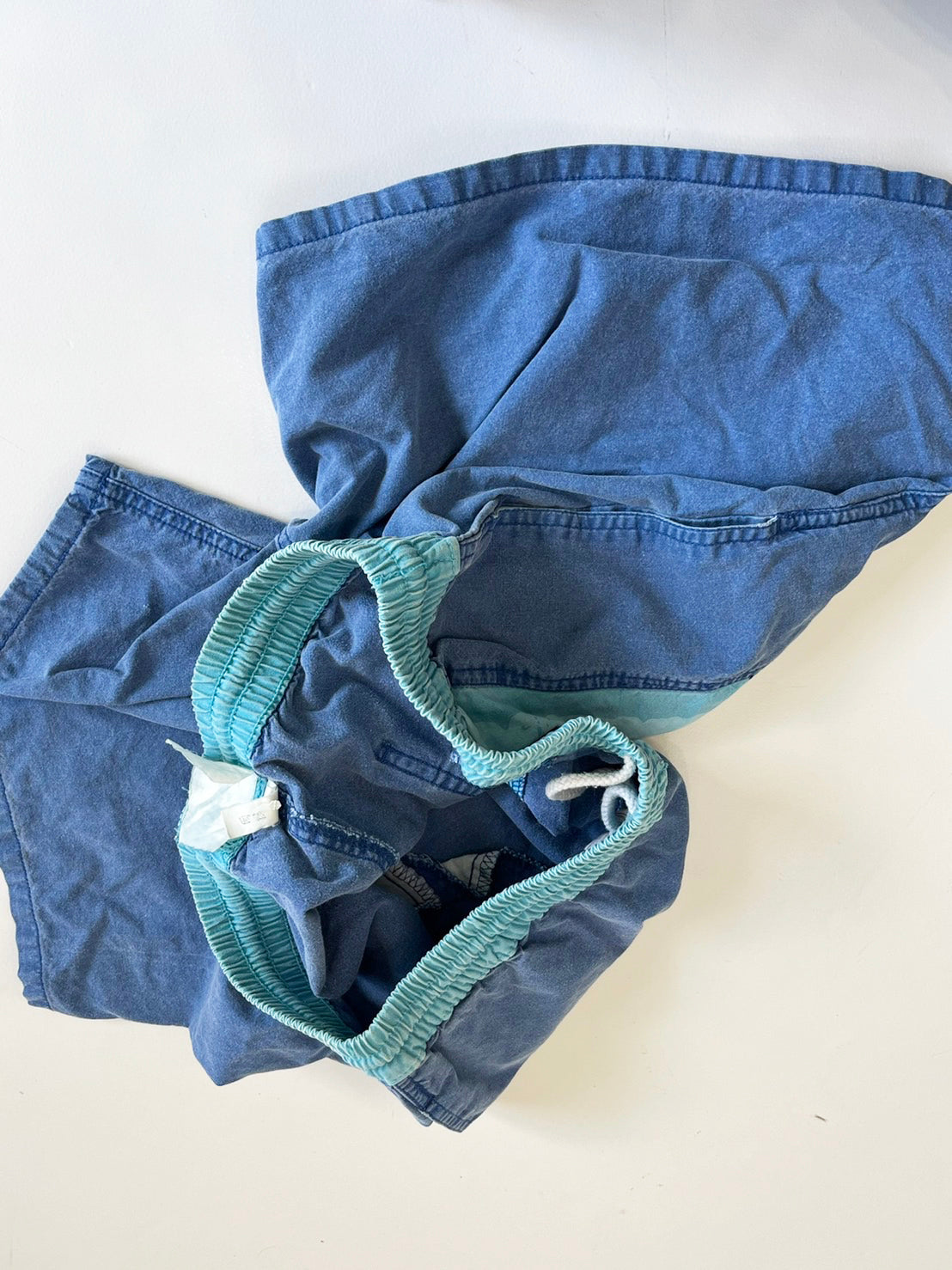 【BOSTON COAST 】vintage cotton beach shorts メンズ 水着 サーフパンツ ビーチショーツ (men's M 相当）