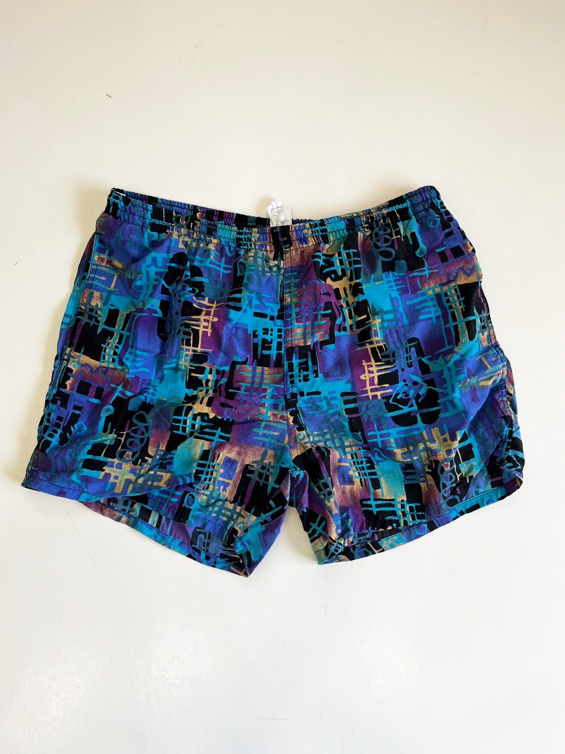 【EURO vintage 】RODEO vintage beach shorts  ロデオ メンズ 水着 サーフパンツ ボードショーツ (men's M サイズ）
