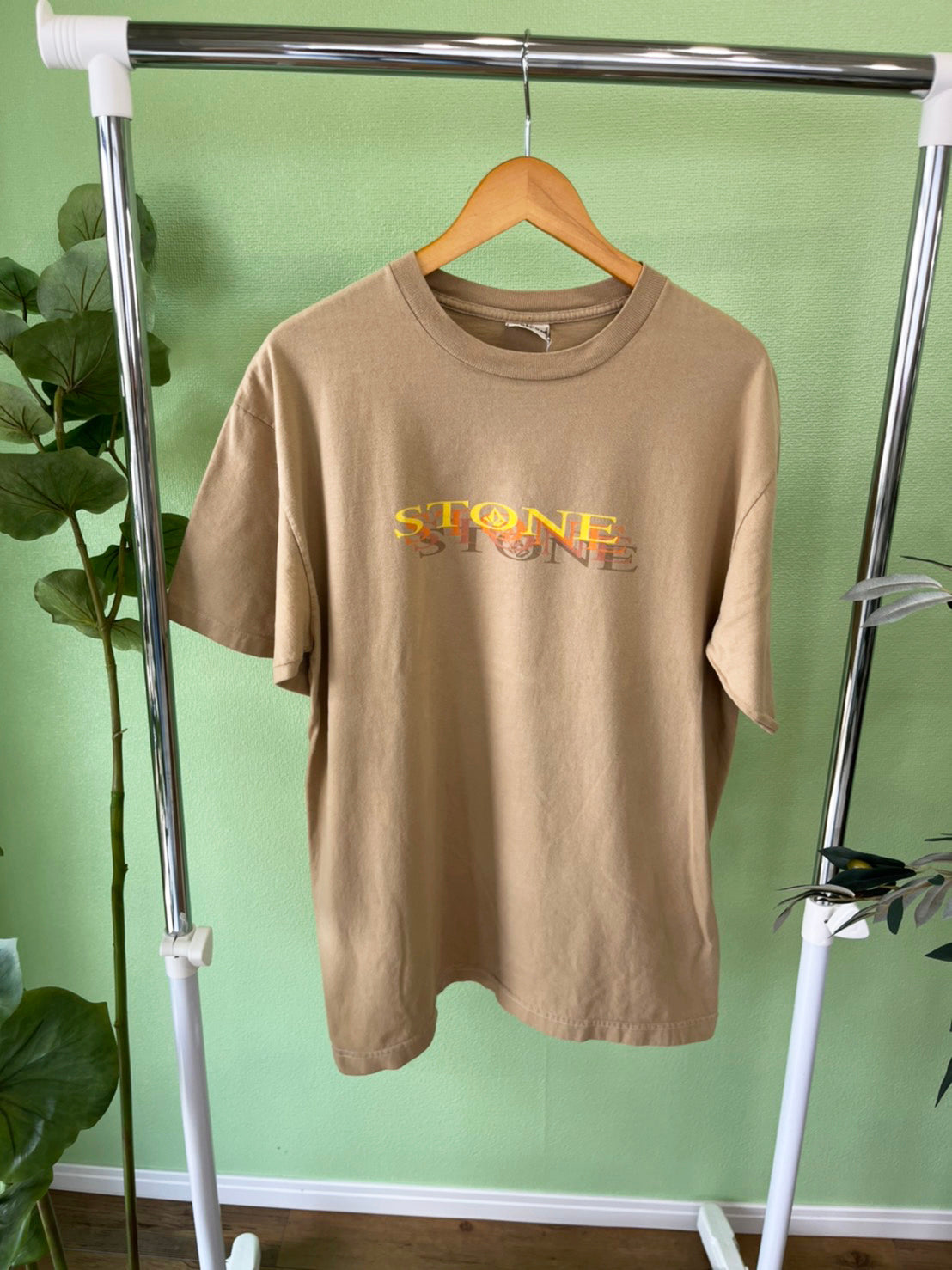 【VOLCOM】90's vintage VOLCOM rare t-shirt made in USA (men's XL)