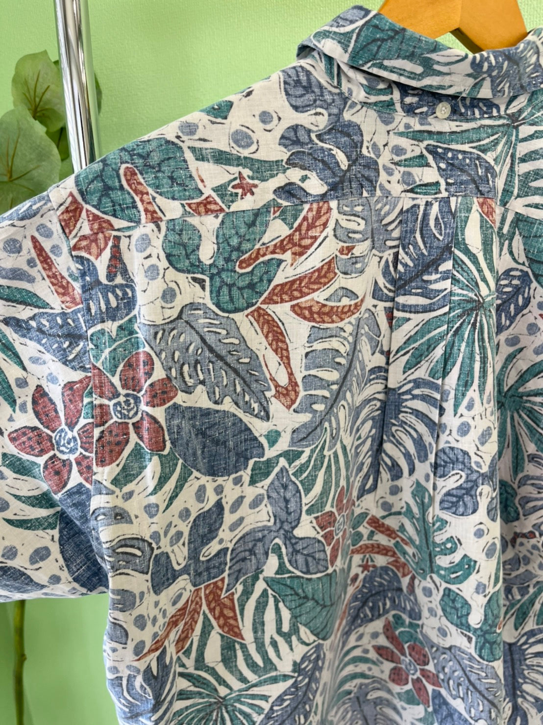 安い100%新品 アロハシャツ Aloha shirt ブラック 総柄 HAWAIIの通販