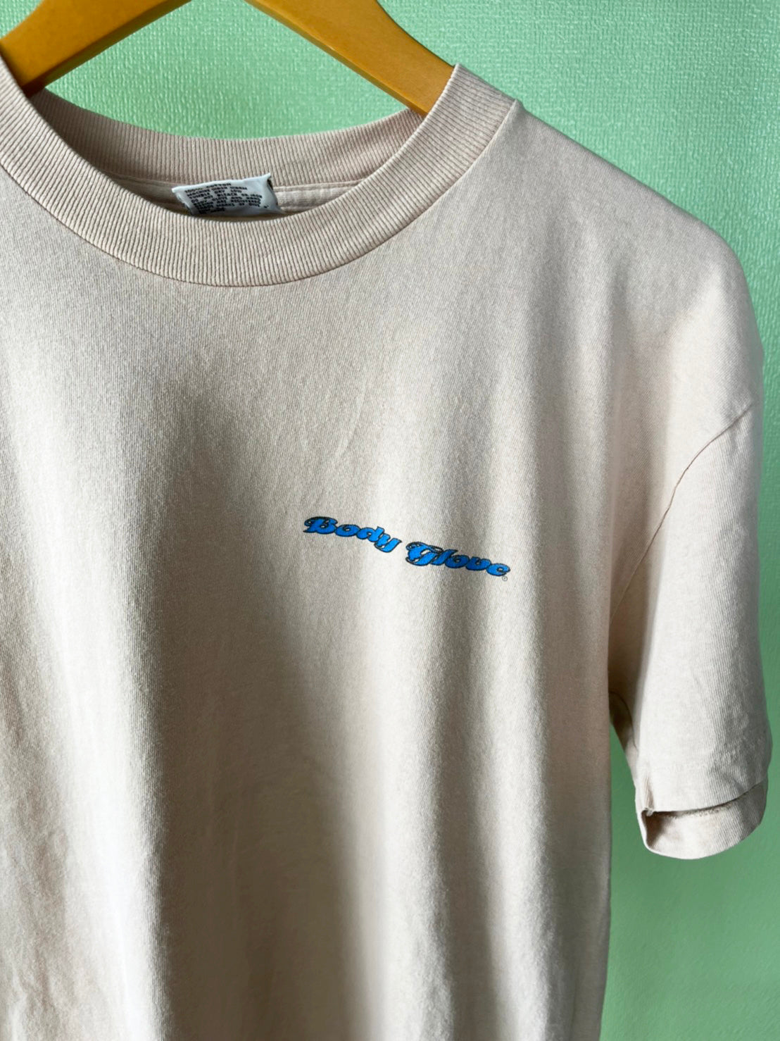 BODY GLOVE】90's vintage surf skate logo T-shirt Made in USA