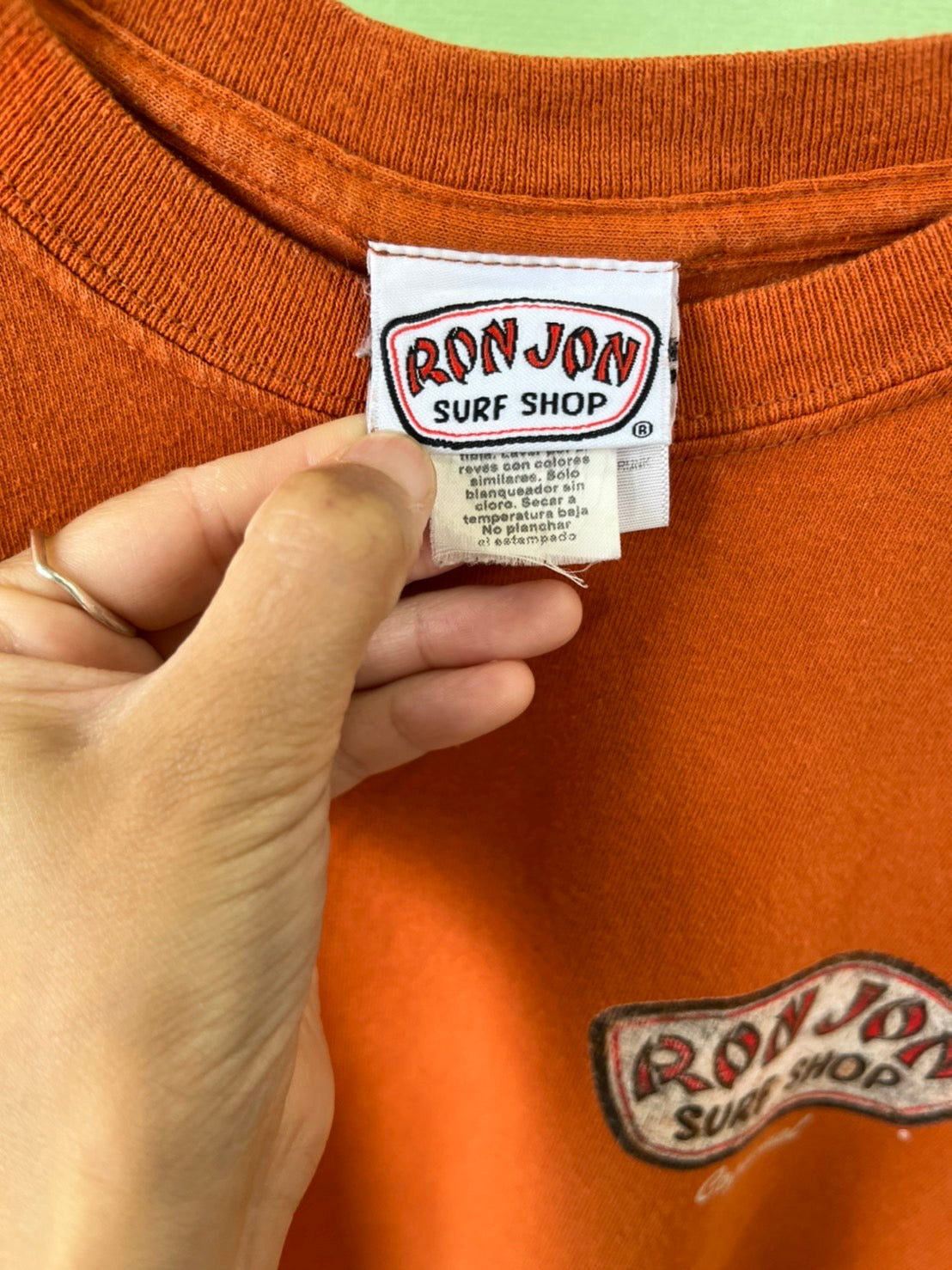 【RON JON】00's RonJon Surf Shop  Cozumel Y2K T-Shirt  （men's L)