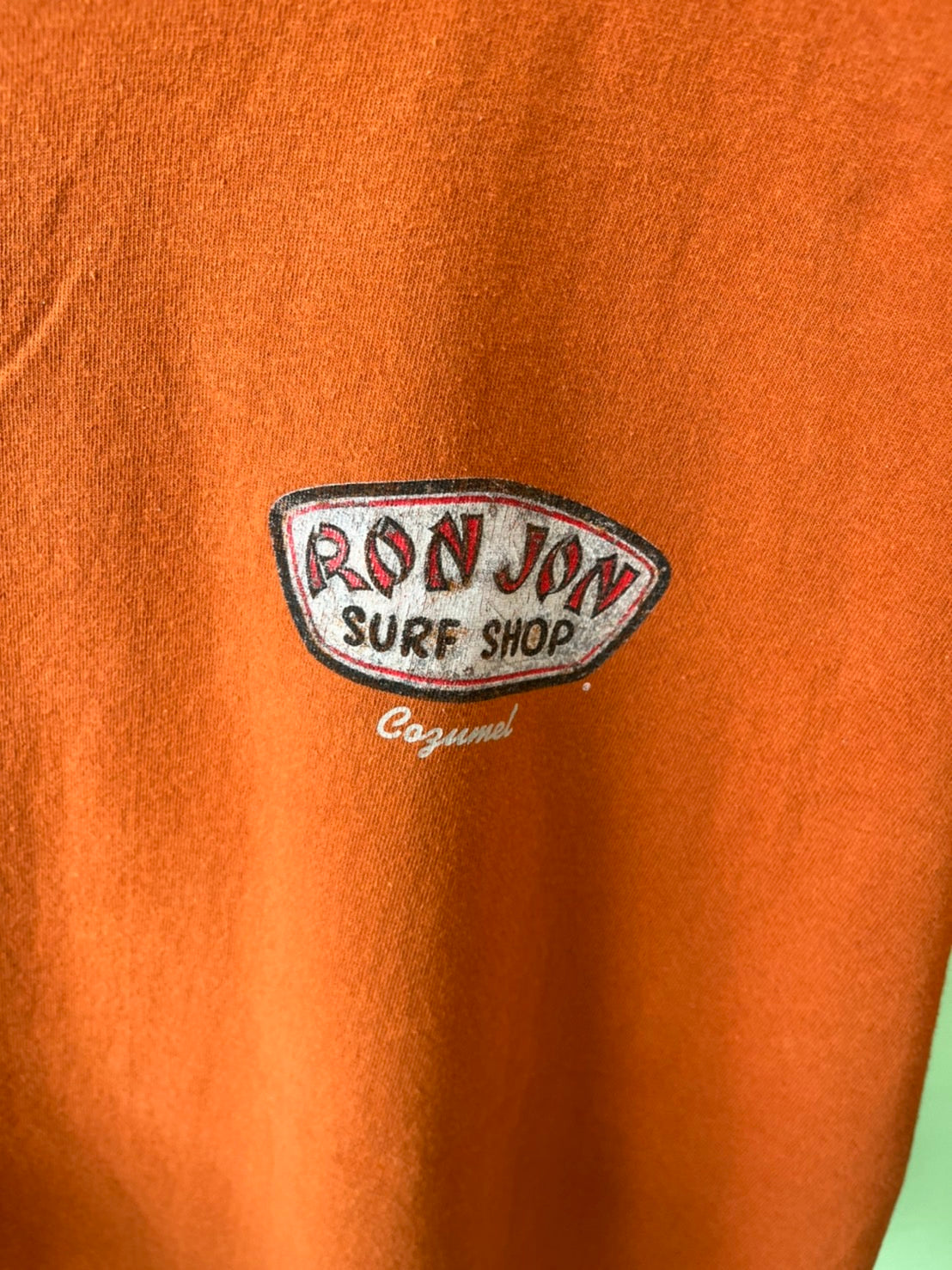 【RON JON】00's RonJon Surf Shop  Cozumel Y2K T-Shirt  （men's L)